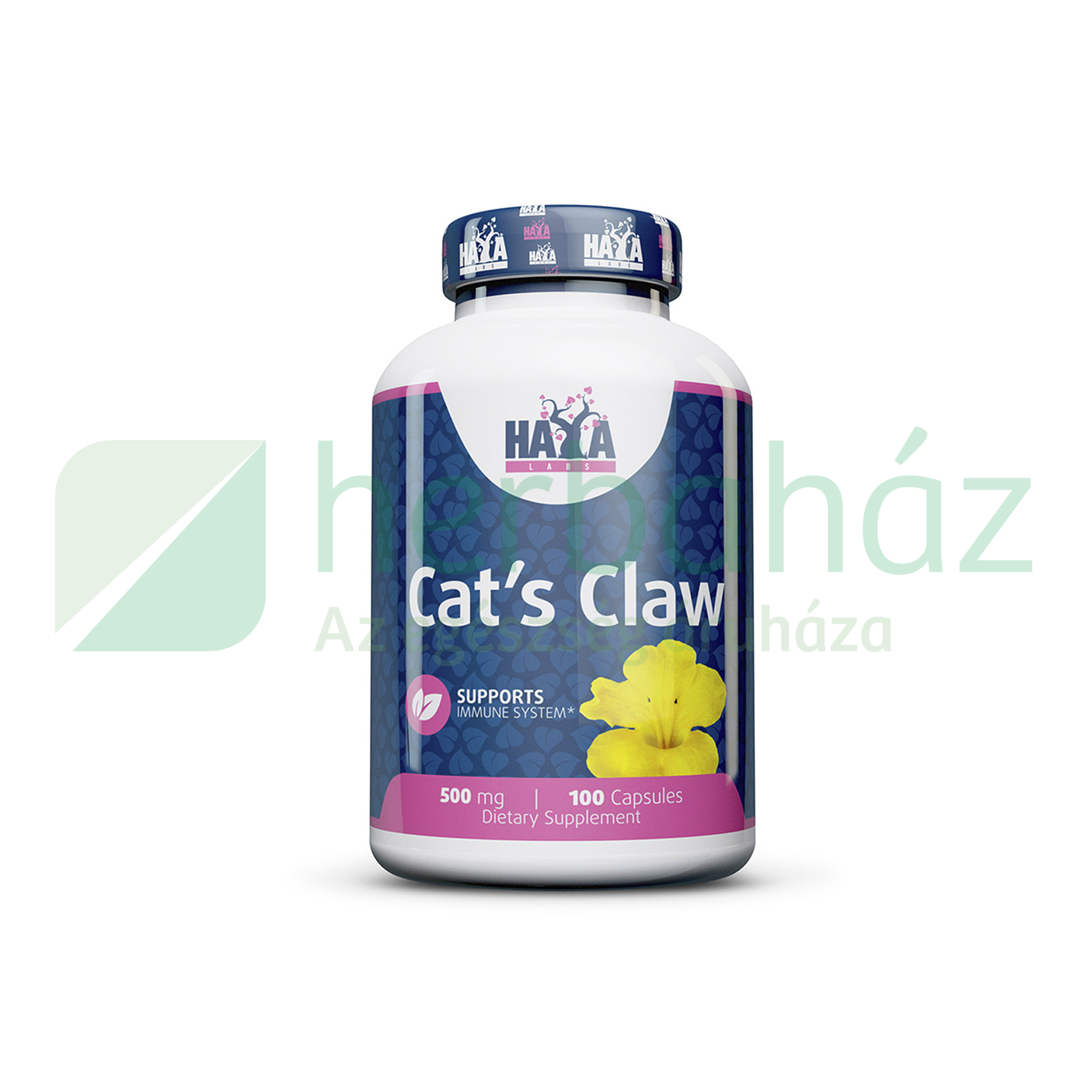 HAYA LABS CATS CLAW-MACSKAKAROM 500MG KAPSZULA 100DB