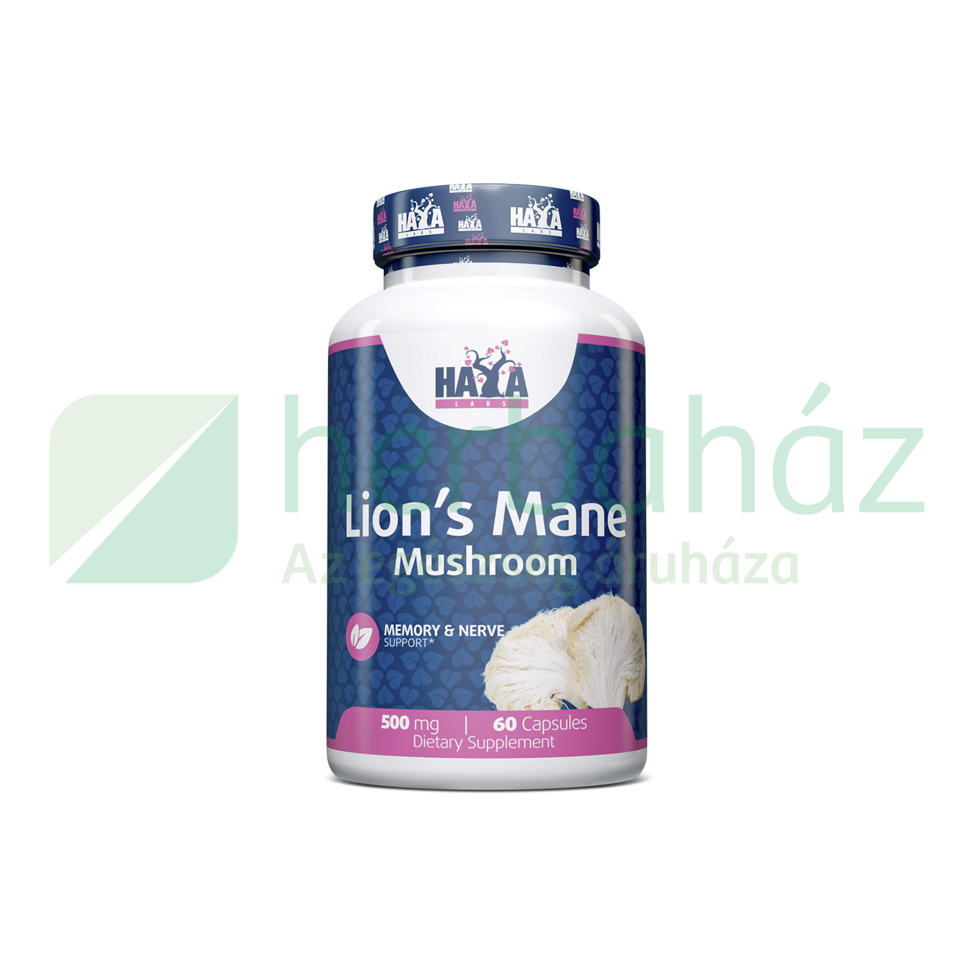 HAYA LABS LIONS MANE GOMBA 500MG KAPSZULA 60DB