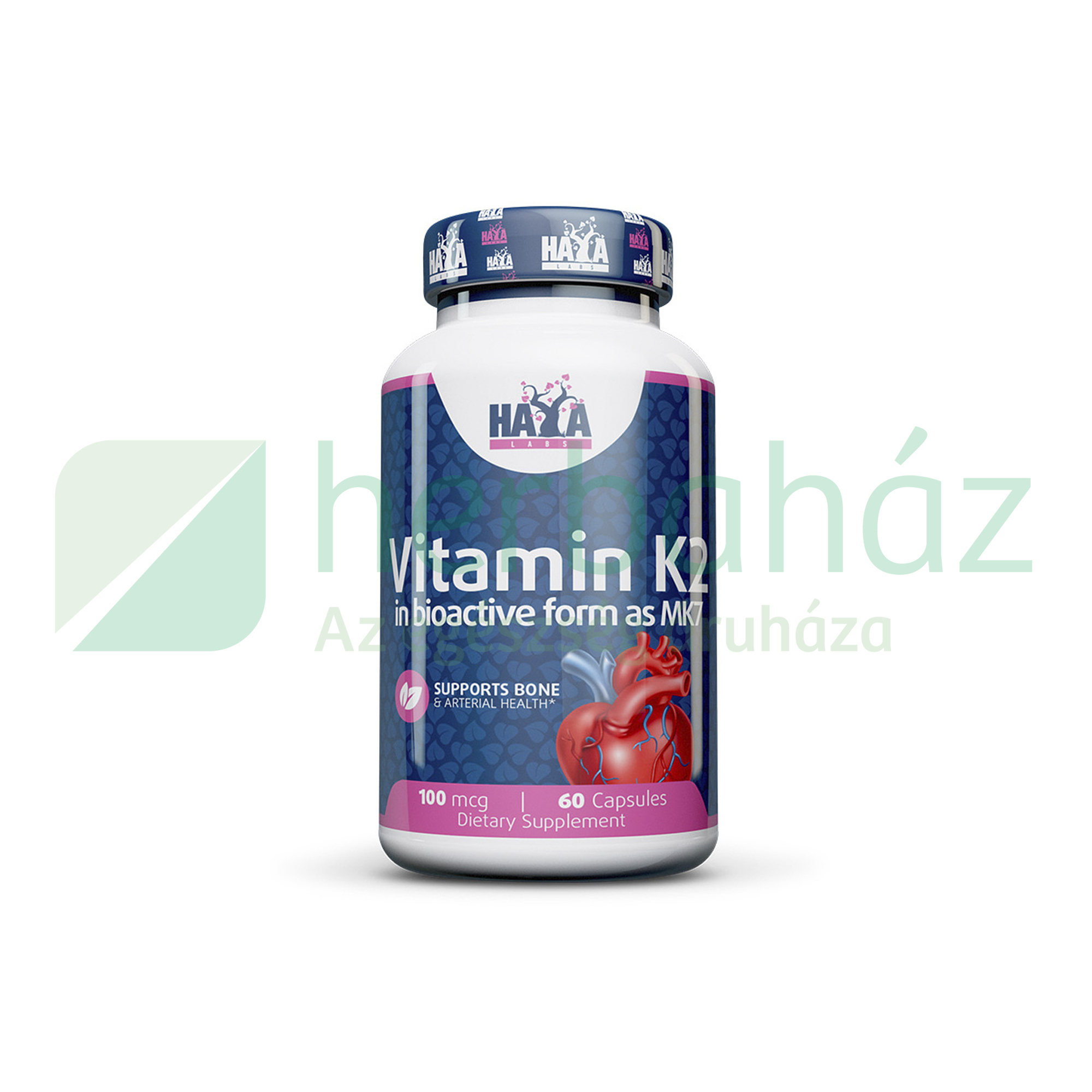 HAYA LABS VITAMIN K2-MK7 100MCG KAPSZULA 60DB