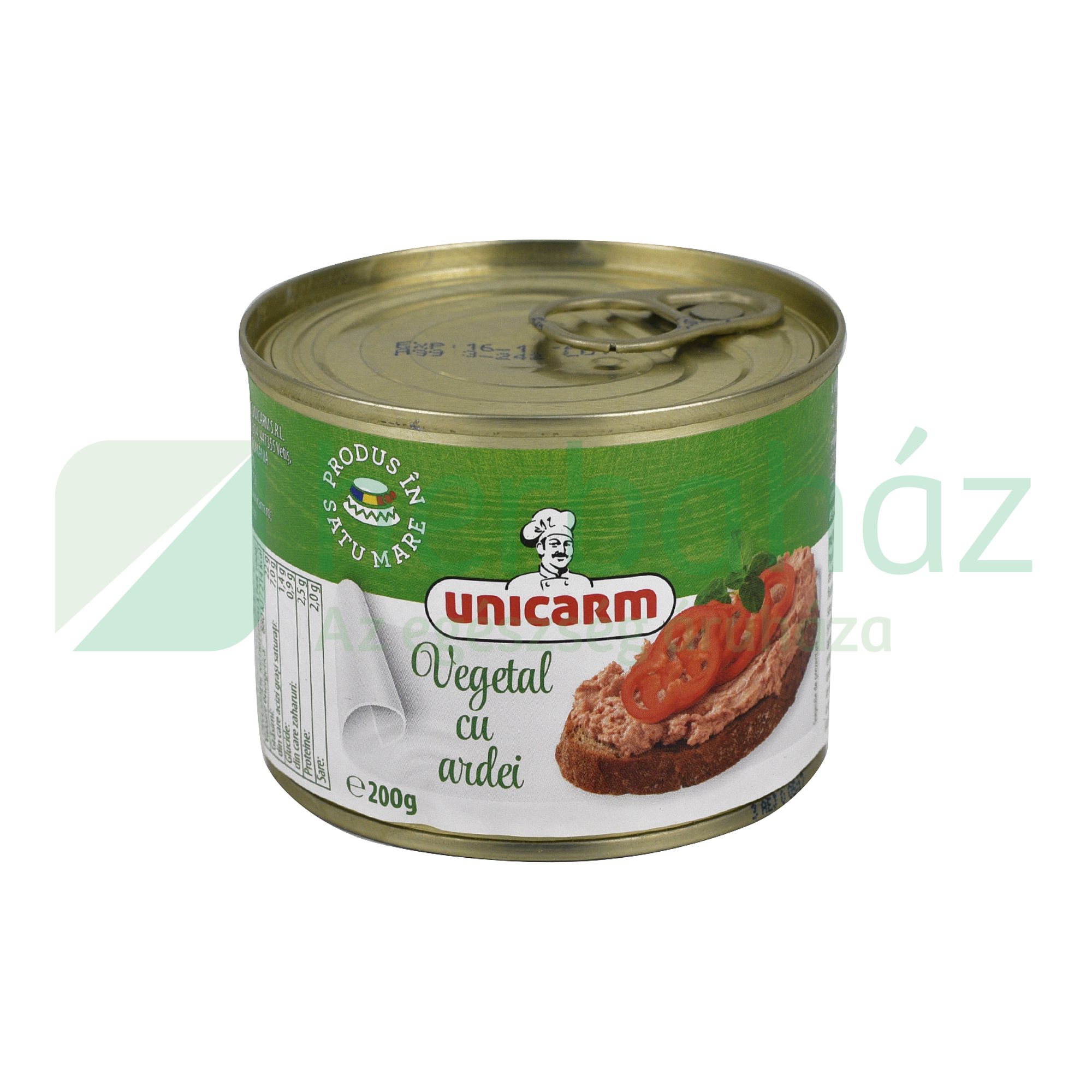 UNICARM NÖVÉNYI PÁSTÉTOM PAPRIKÁS 200G