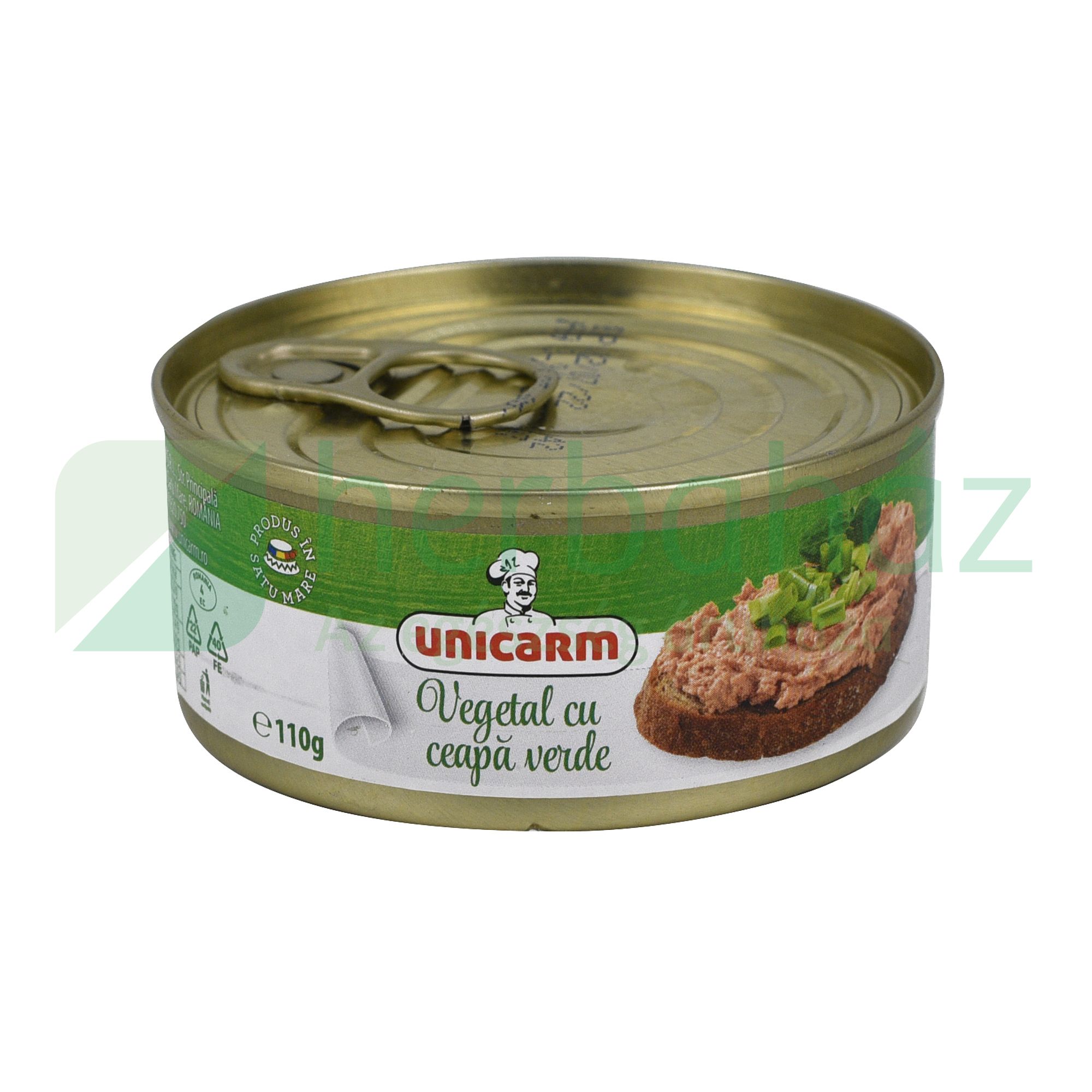 UNICARM NÖVÉNYI PÁSTÉTOM ZÖLDHAGYMÁS 110G