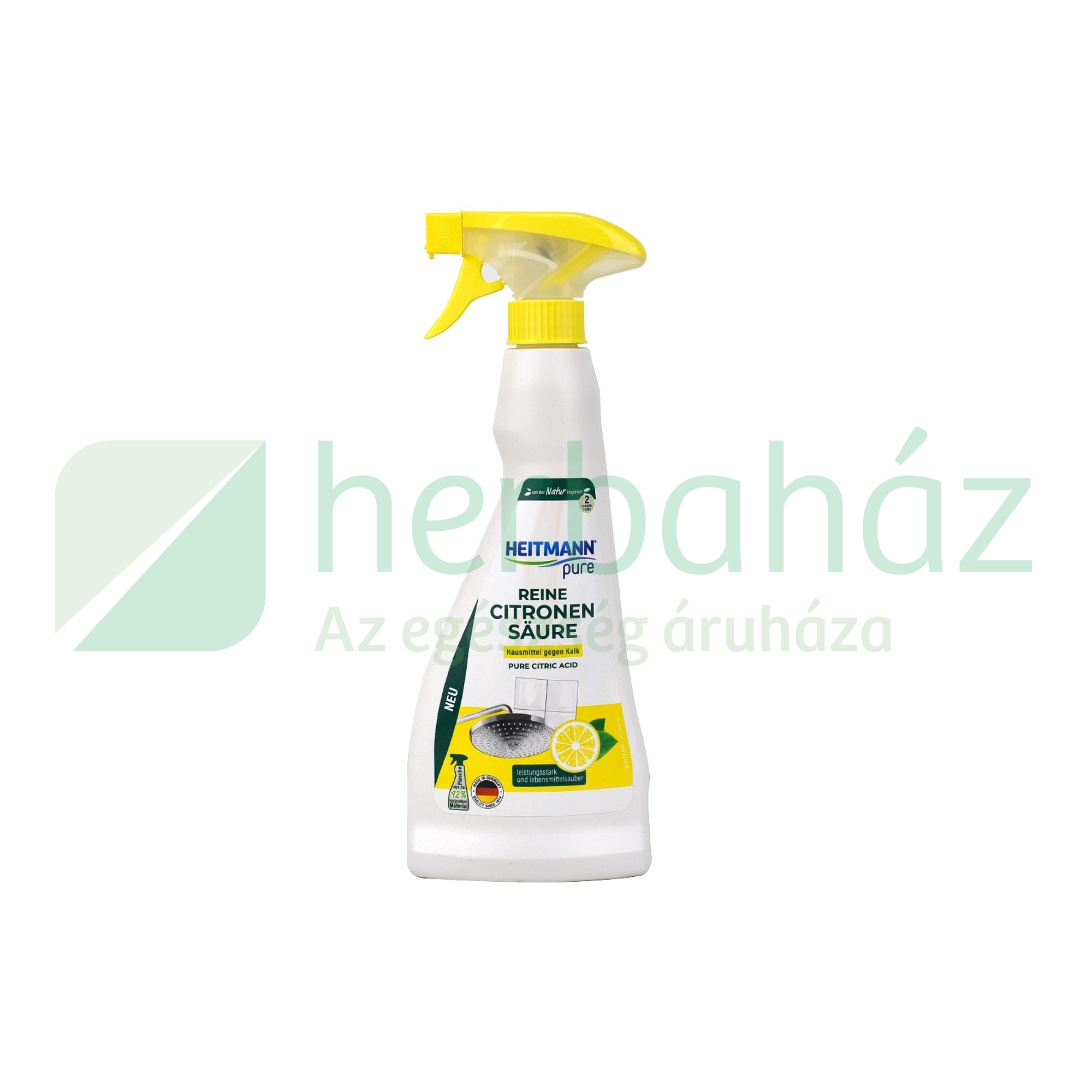 HEITMANN PURE CITROMSAVAS VÍZKŐOLDÓ SPRAY 500ML