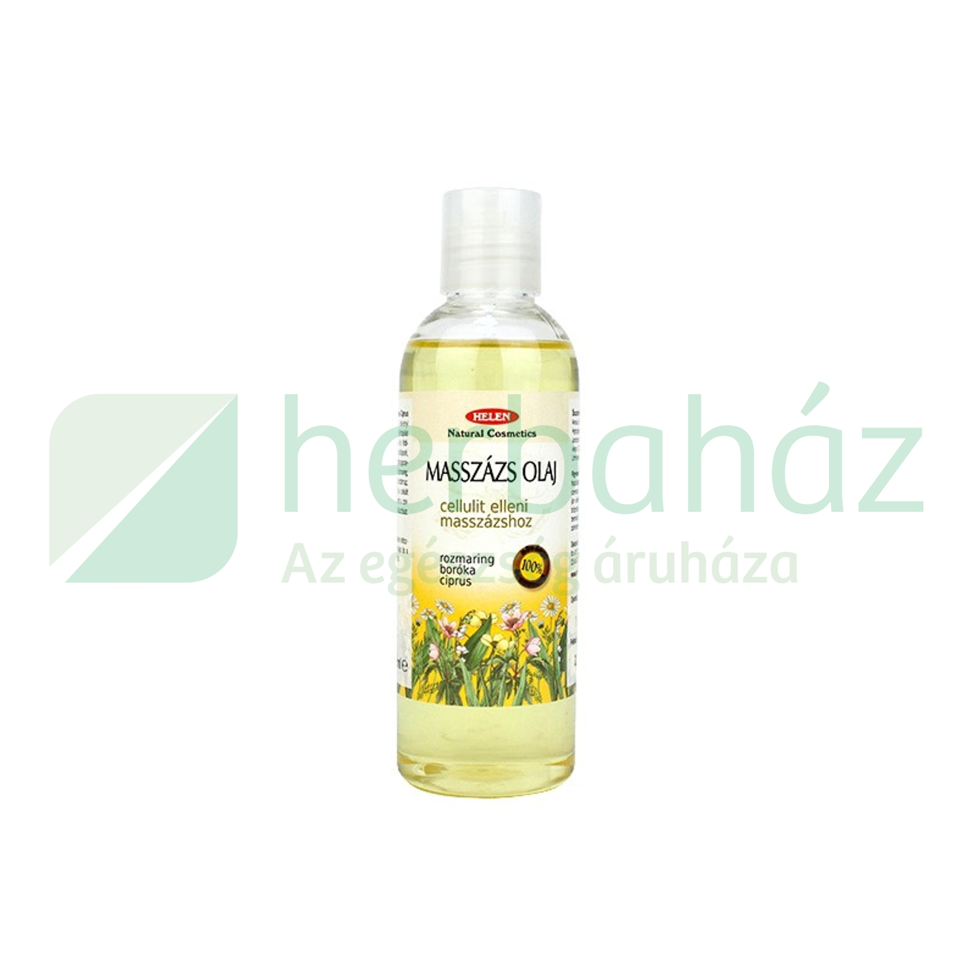 HELEN MASSZÁZSOLAJ CELLULIT ROZMARING BORÓKA CITRUS 200ML