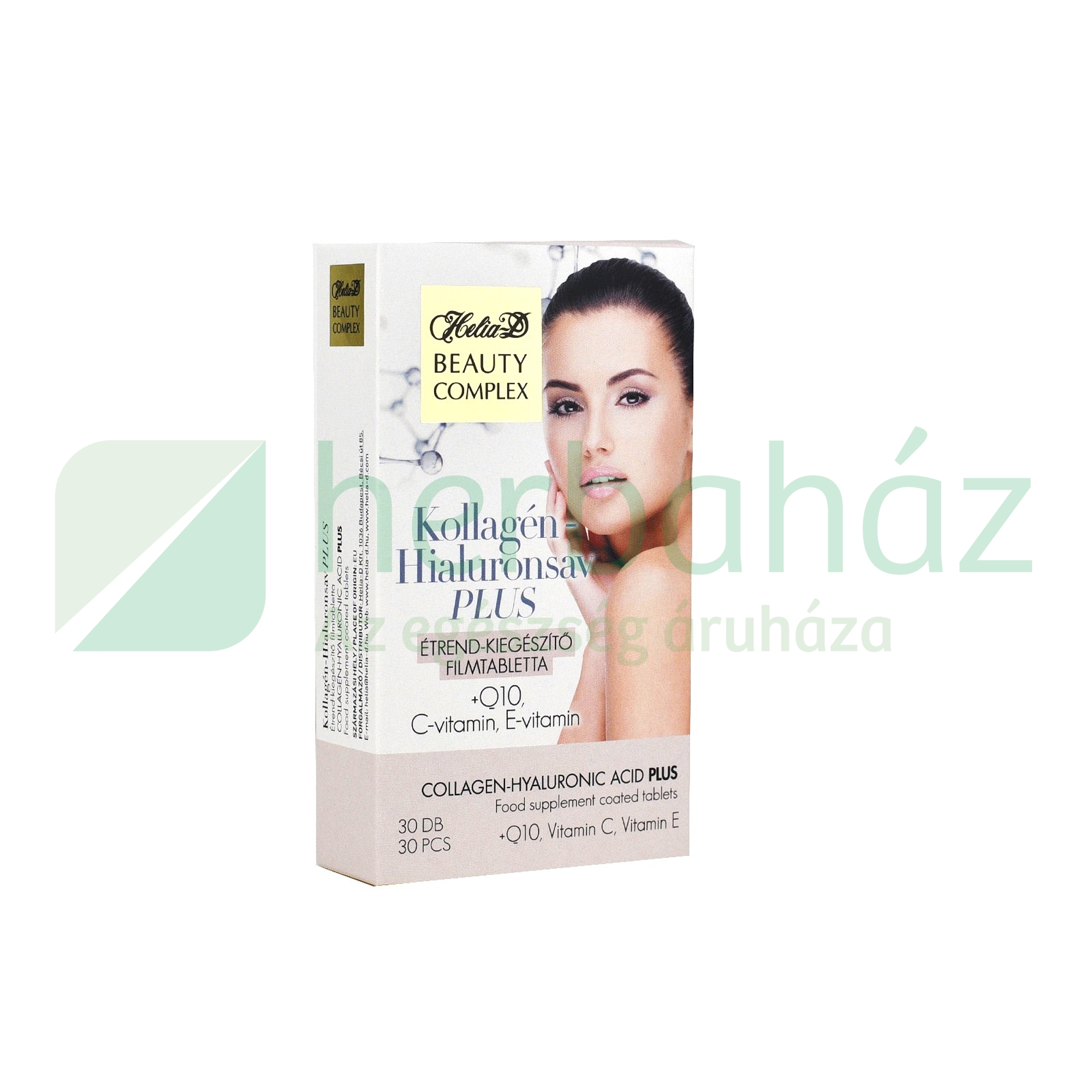 HELIA-D BEAUTY COMPLEX KOLLAGÉN-HIALURONSAV PLUS 30DB FILMTABLETTA