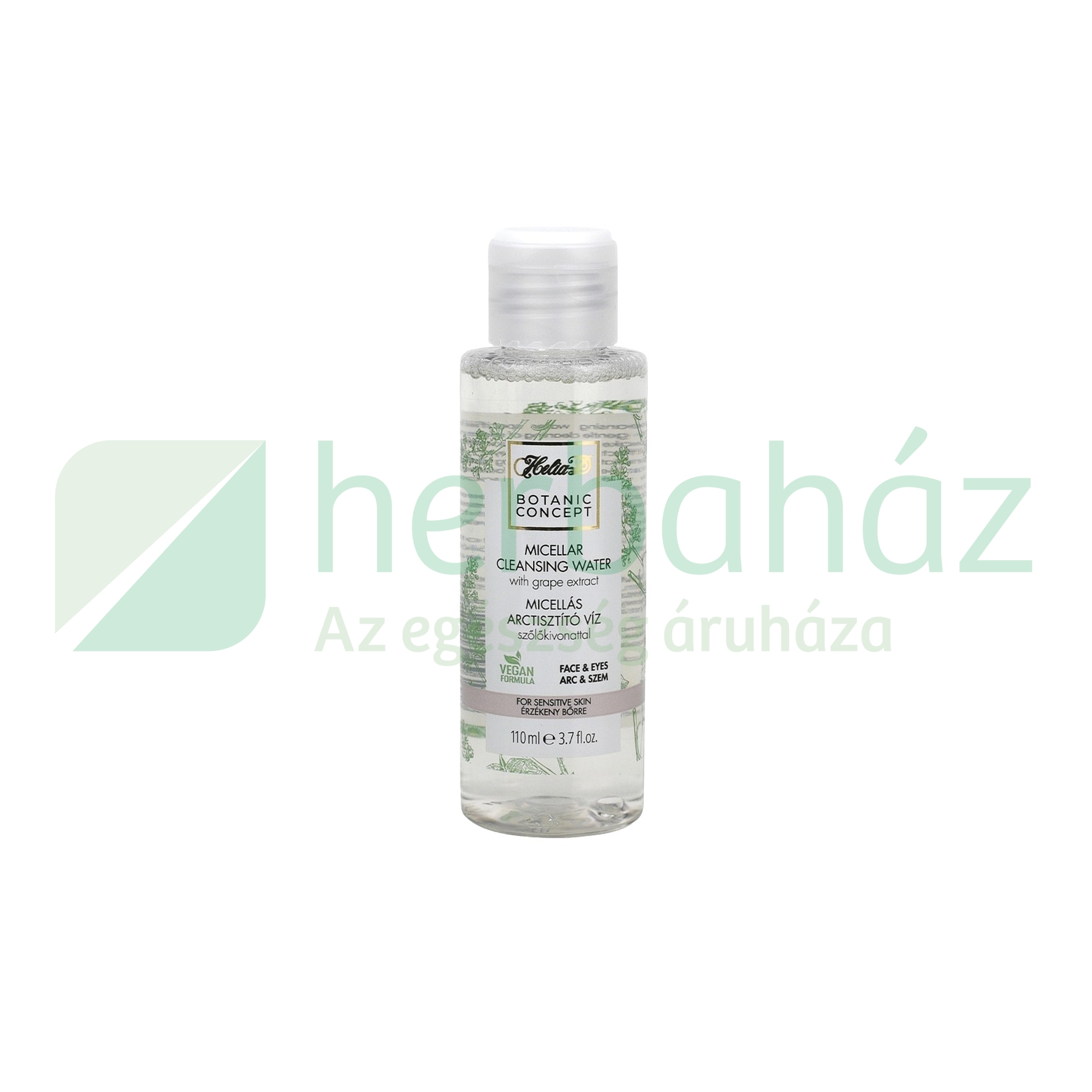 HELIA-D BOTANIC CONCEPT MICELLÁS ARCTISZTÍTÓ VÍZ SZŐLŐKIVONATTAL 110ML