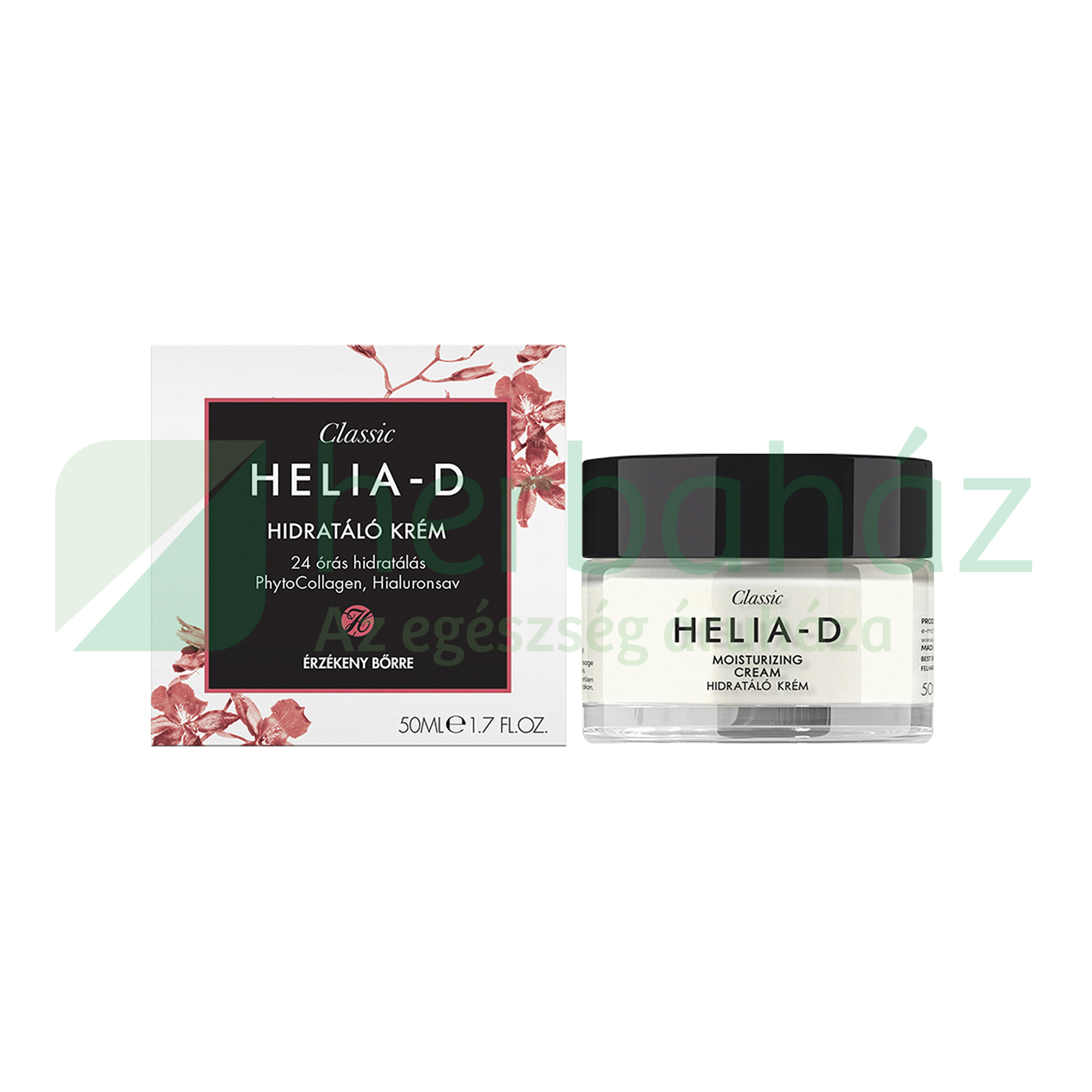 HELIA-D CLASSIC HIDRATÁLÓ KRÉM ÉRZÉKENY BŐRRE VEGAN 50ML