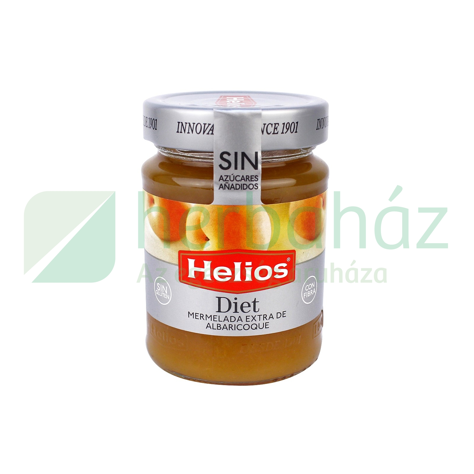 HÉLIOS SÁRGABARACK EXTRA JAM ÉDESÍTŐSZERREL 280G