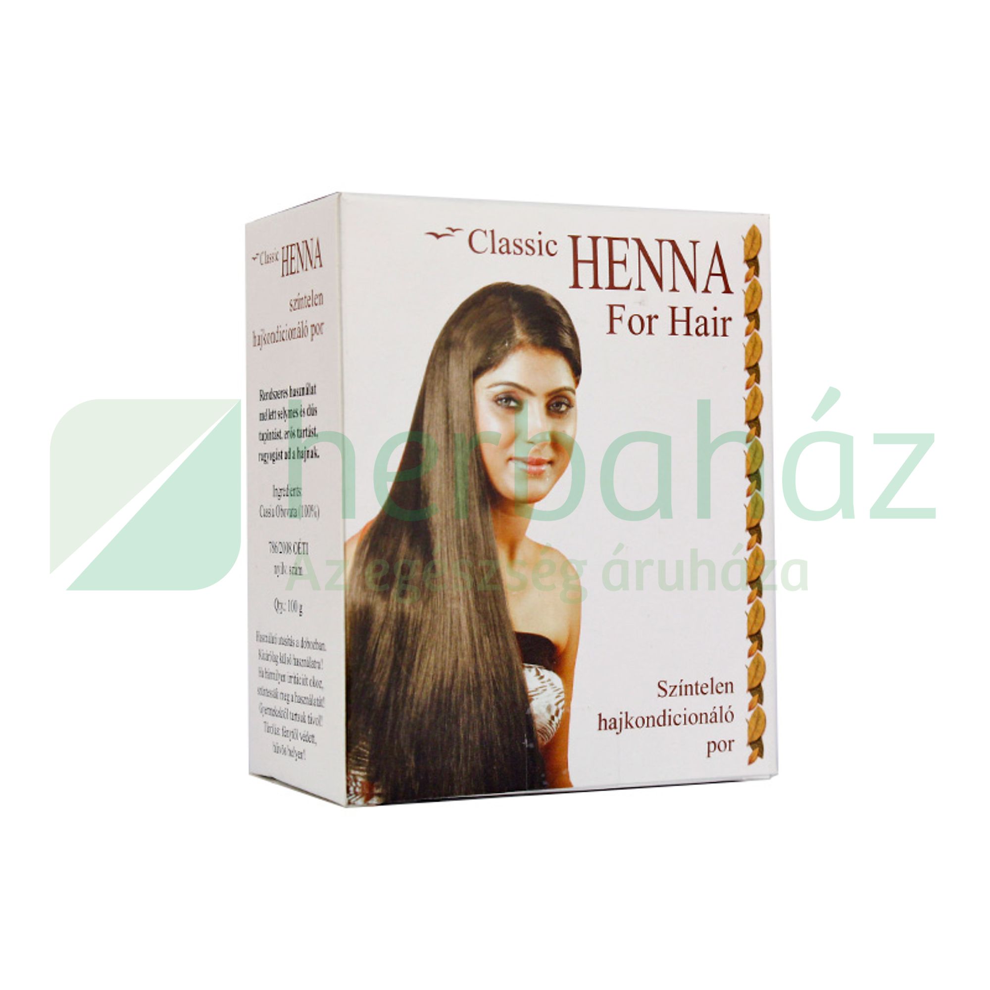 HENNA CLASSIC HAJKONDICIONÁLÓ POR SZINTELEN 100G