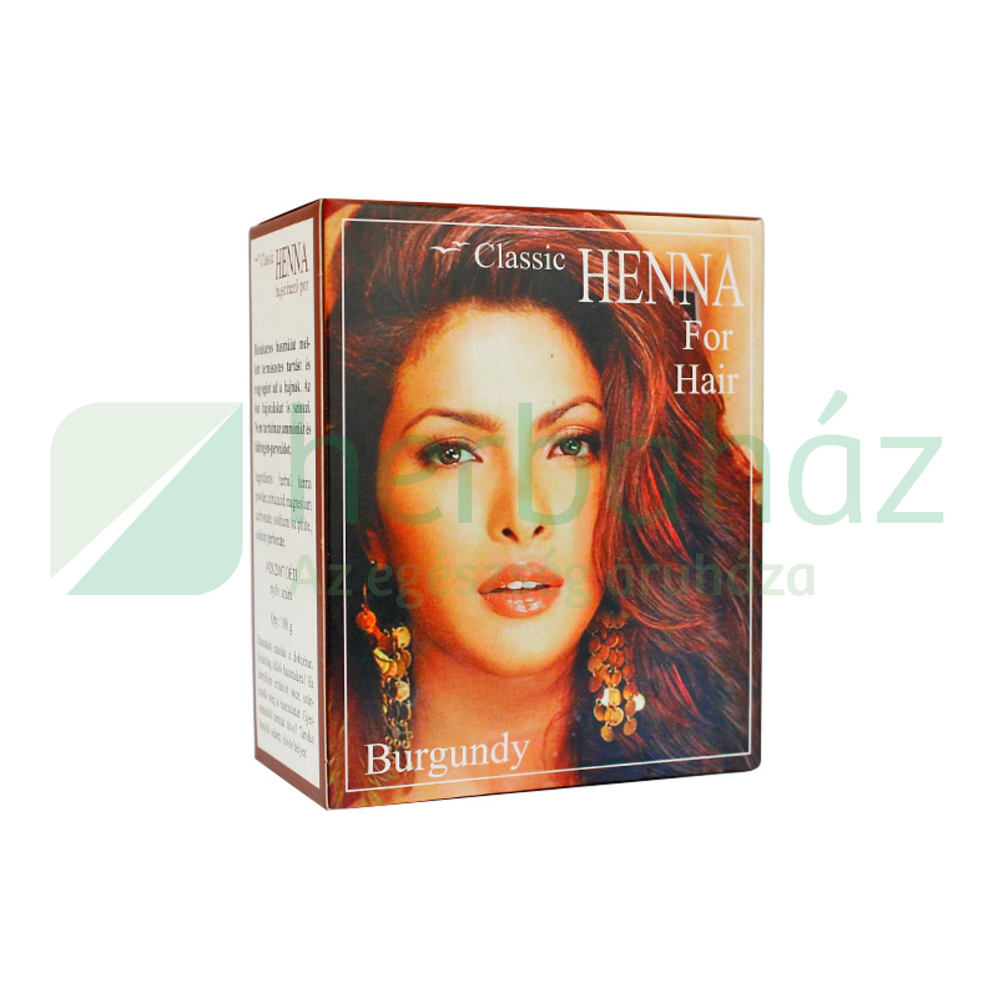 HENNA CLASSIC HAJSZINEZŐ POR BURGUNDI 100G