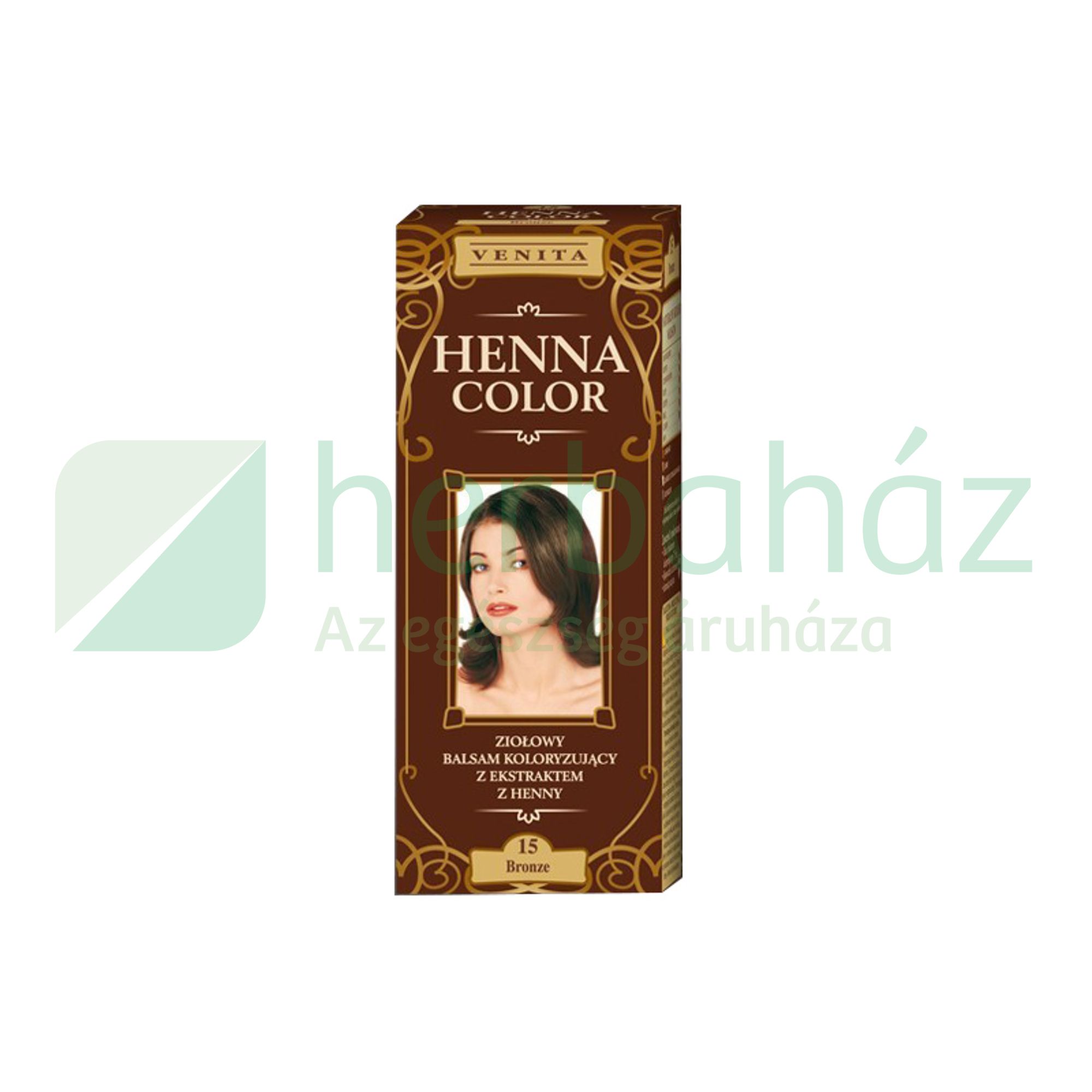 HENNA COLOR HAJFESTÉK 15 BARNA 75ML