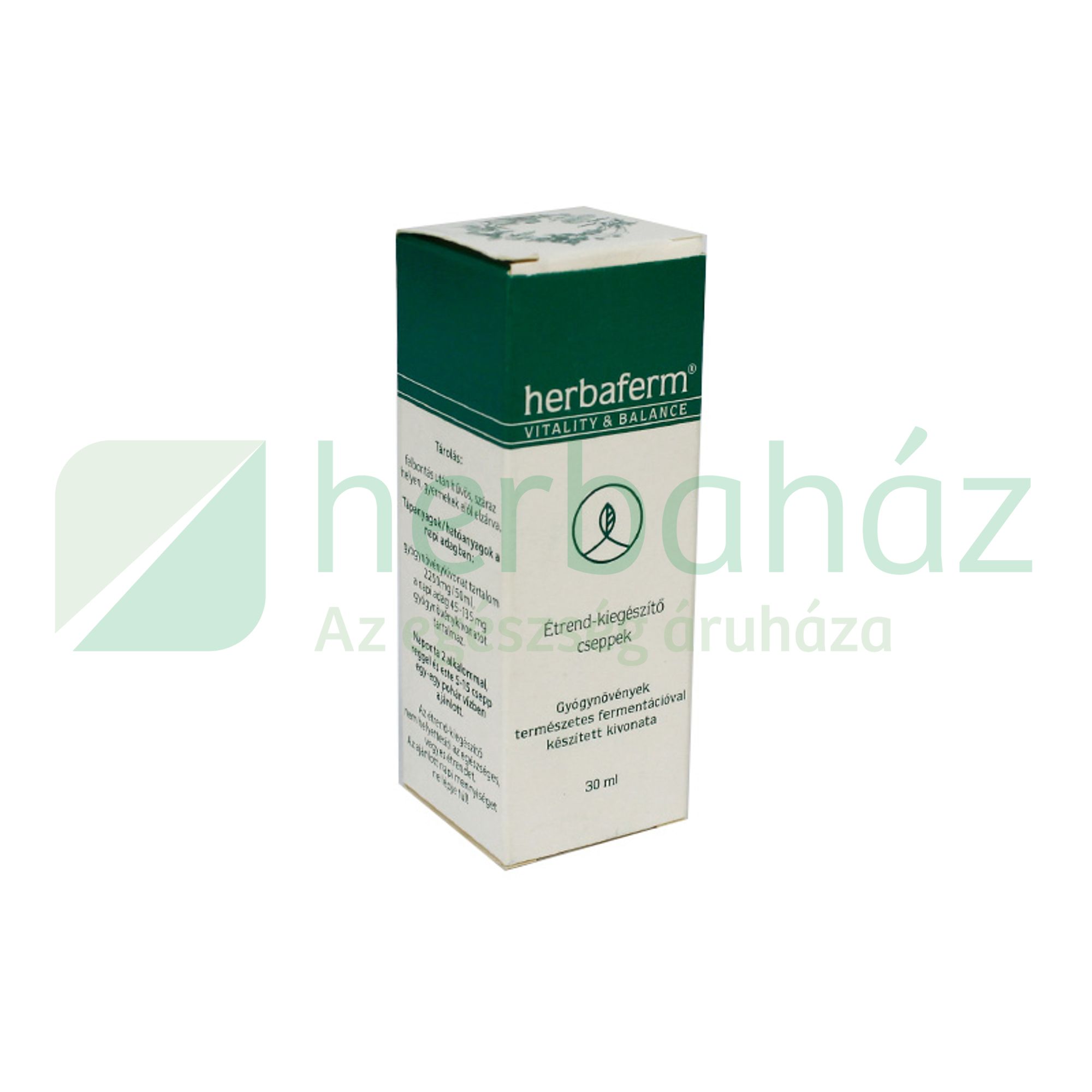 HERBAFERM ÉTREND-KIEGÉSZÍTŐ CSEPPEK 30ML