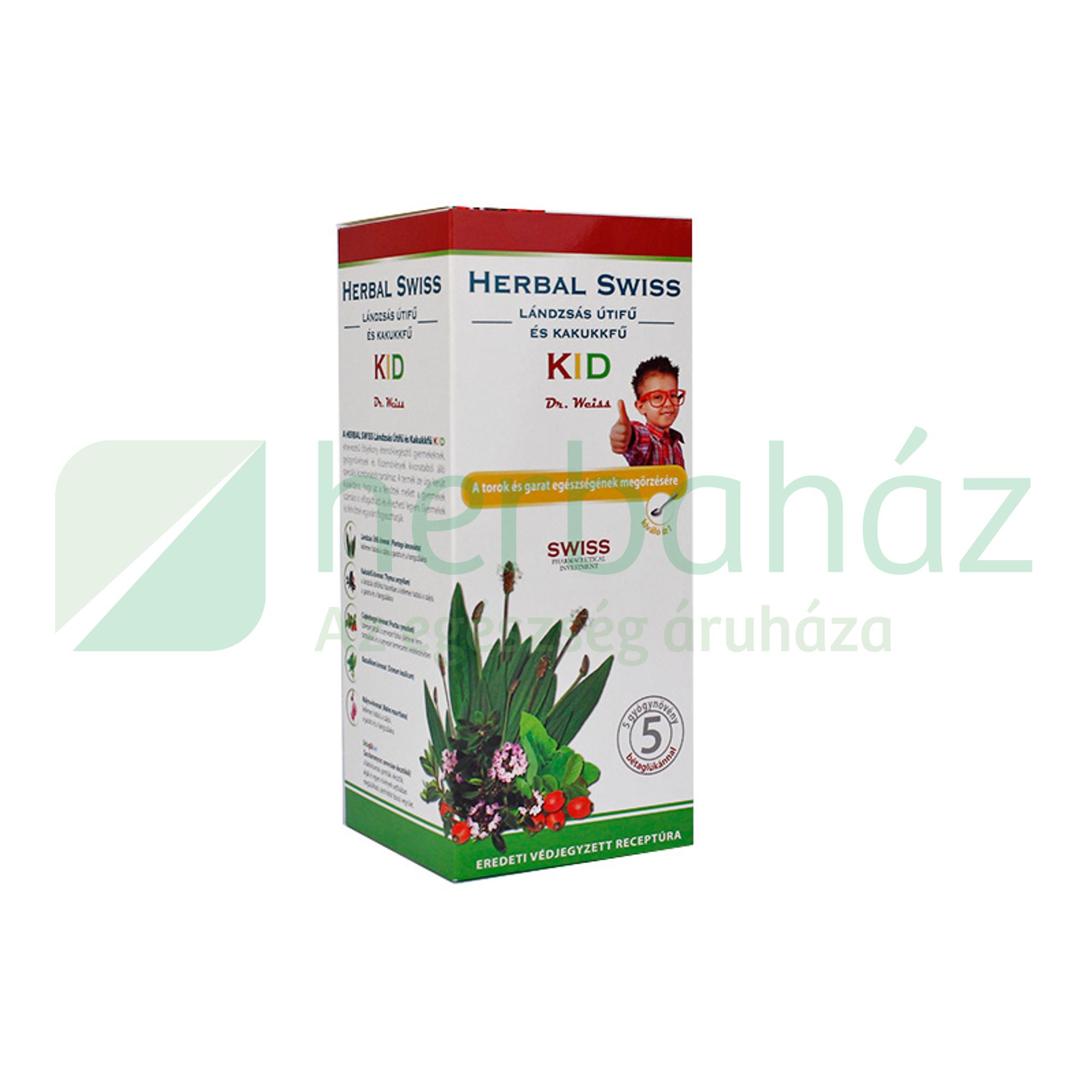 HERBAL SWISS KID SZIRUP 300ML