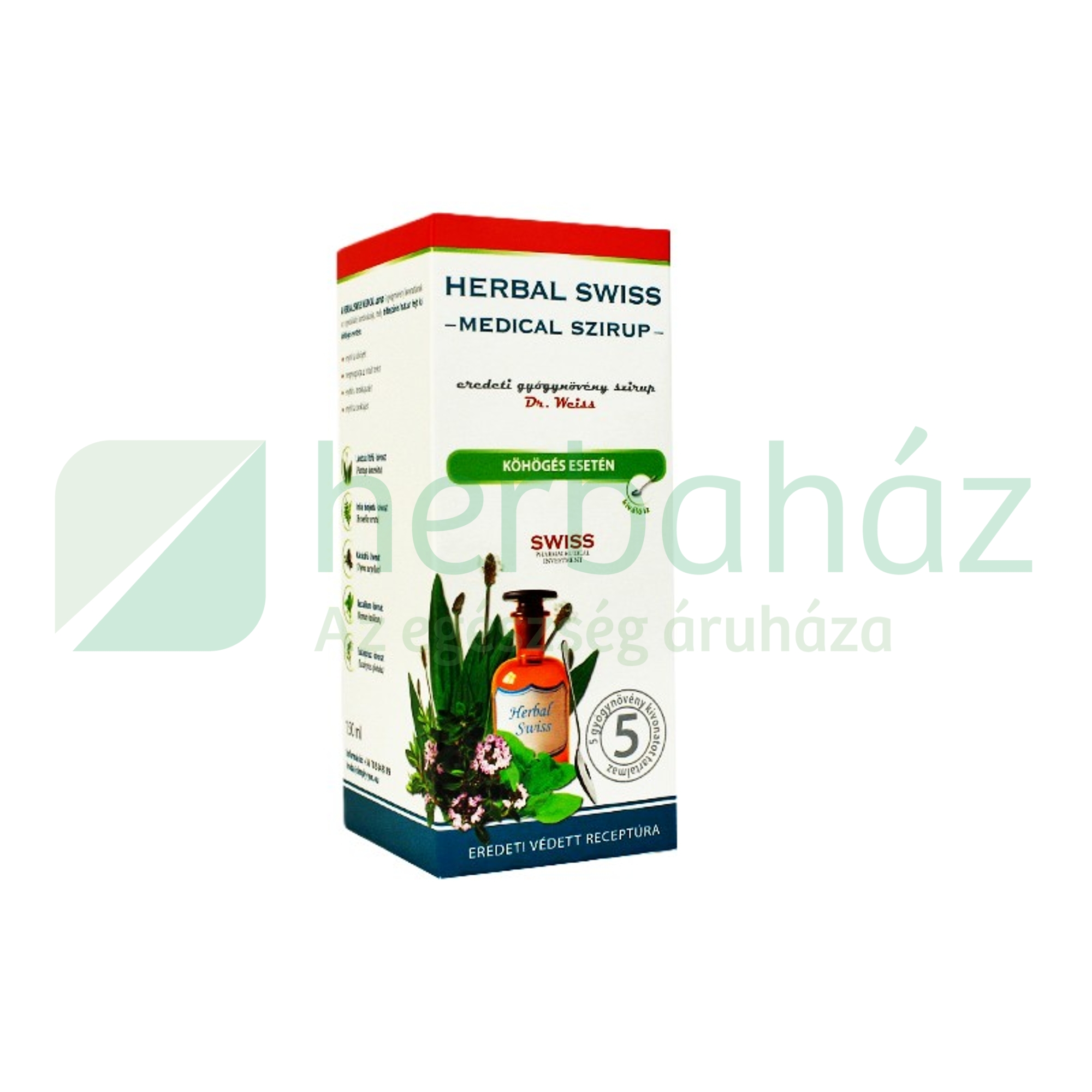 HERBAL SWISS MEDICAL SZIRUP 150ML