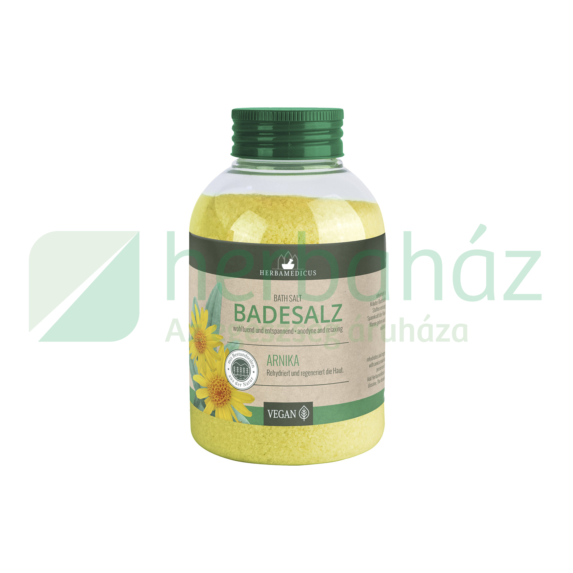 HERBAMEDICUS BADESALZ ARNIKA FÜRDŐSÓ 575G