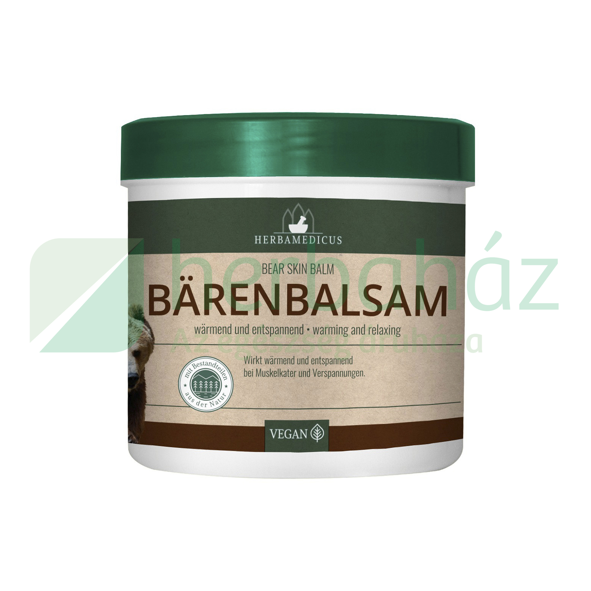 HERBAMEDICUS BARENBALSAM MEDVEBALZSAM 250ML
