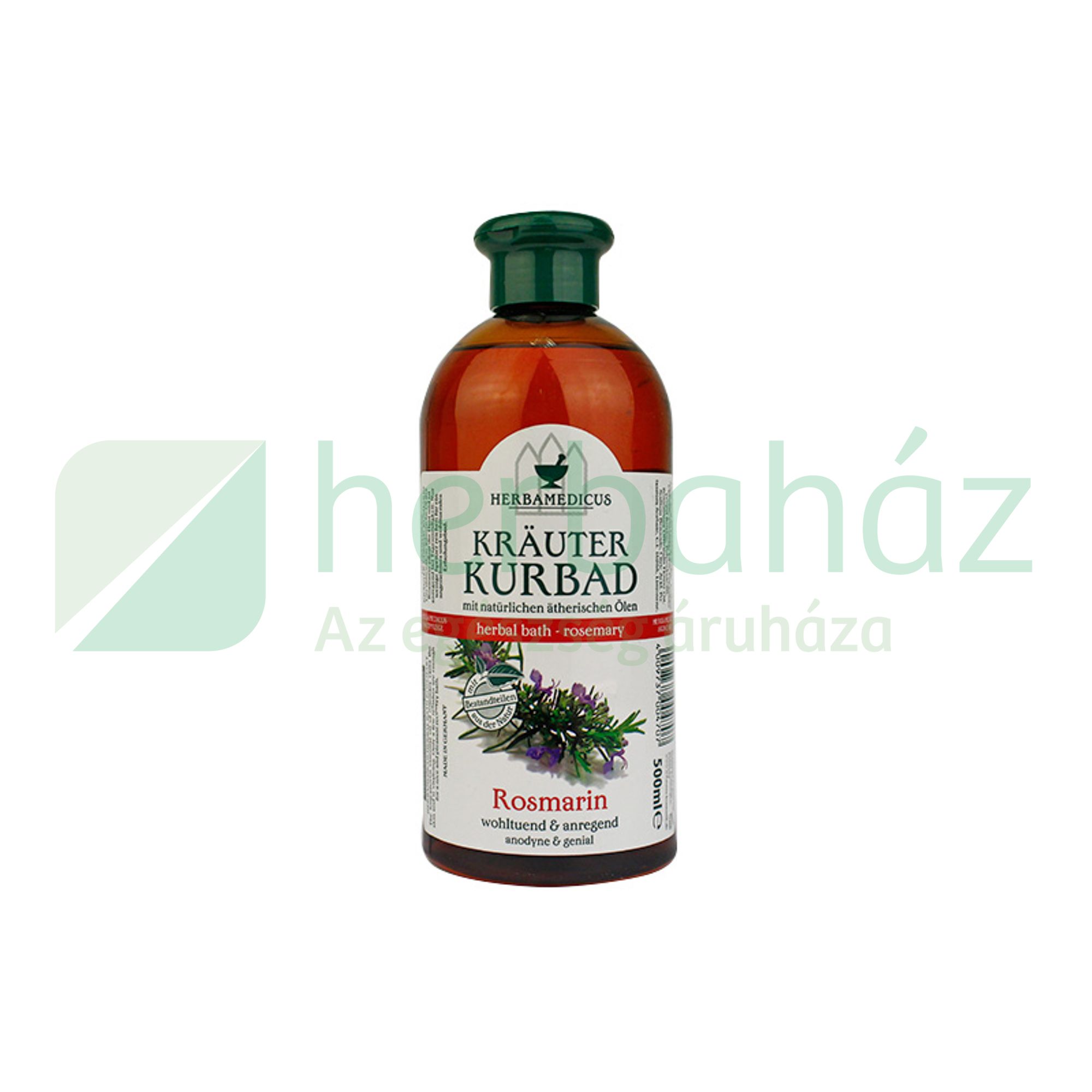 HERBAMEDICUS FÜRDŐOLAJ ROZMARING 500ML