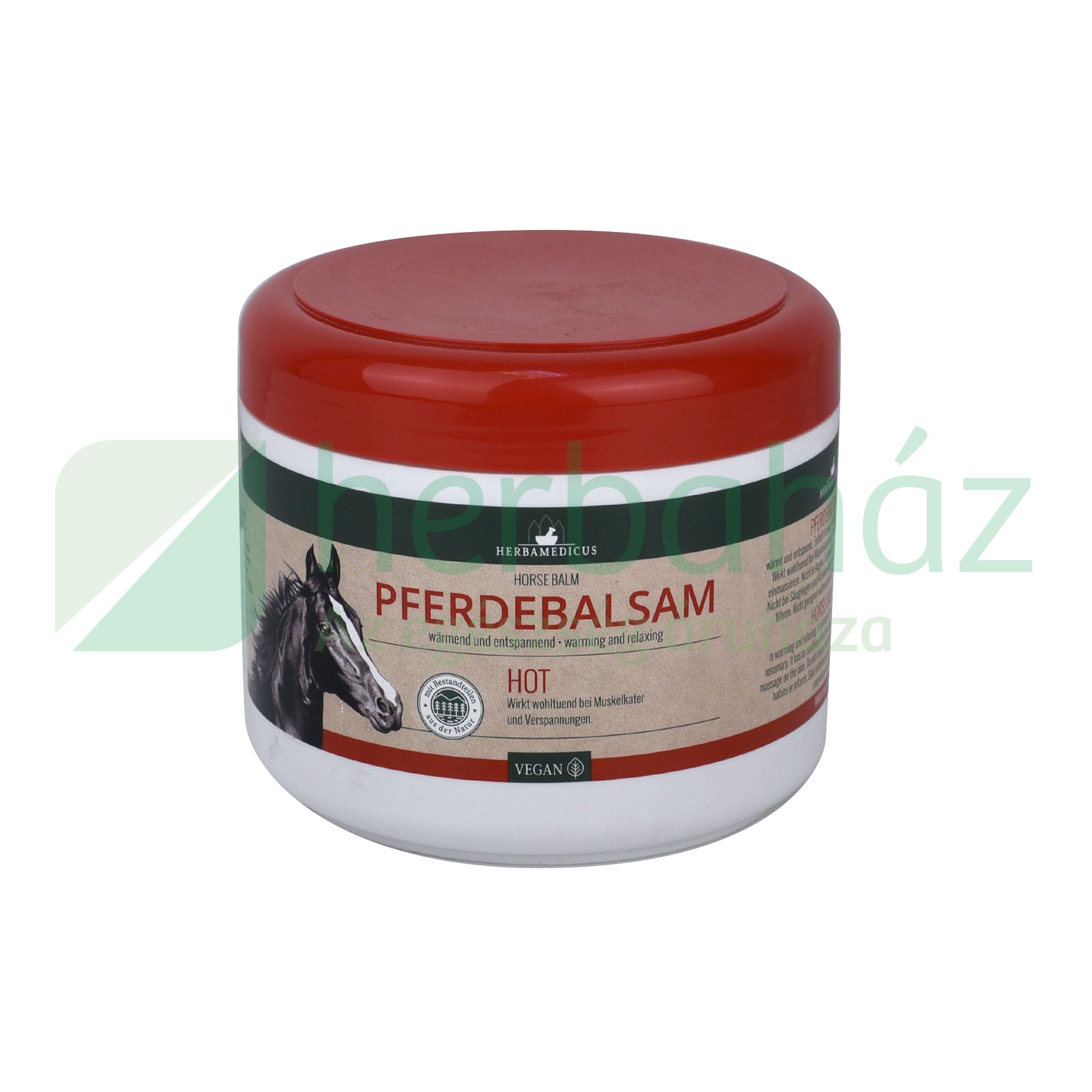 HERBAMEDICUS PFERDEBALZSAM PIROS 500ML