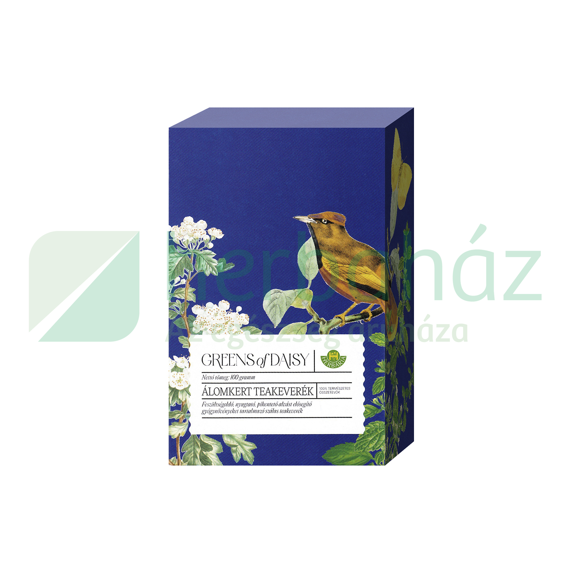 HERBÁRIA GREENS OF DAISY ÁLOMKERT TEAKEVERÉK SZÁLAS 100G