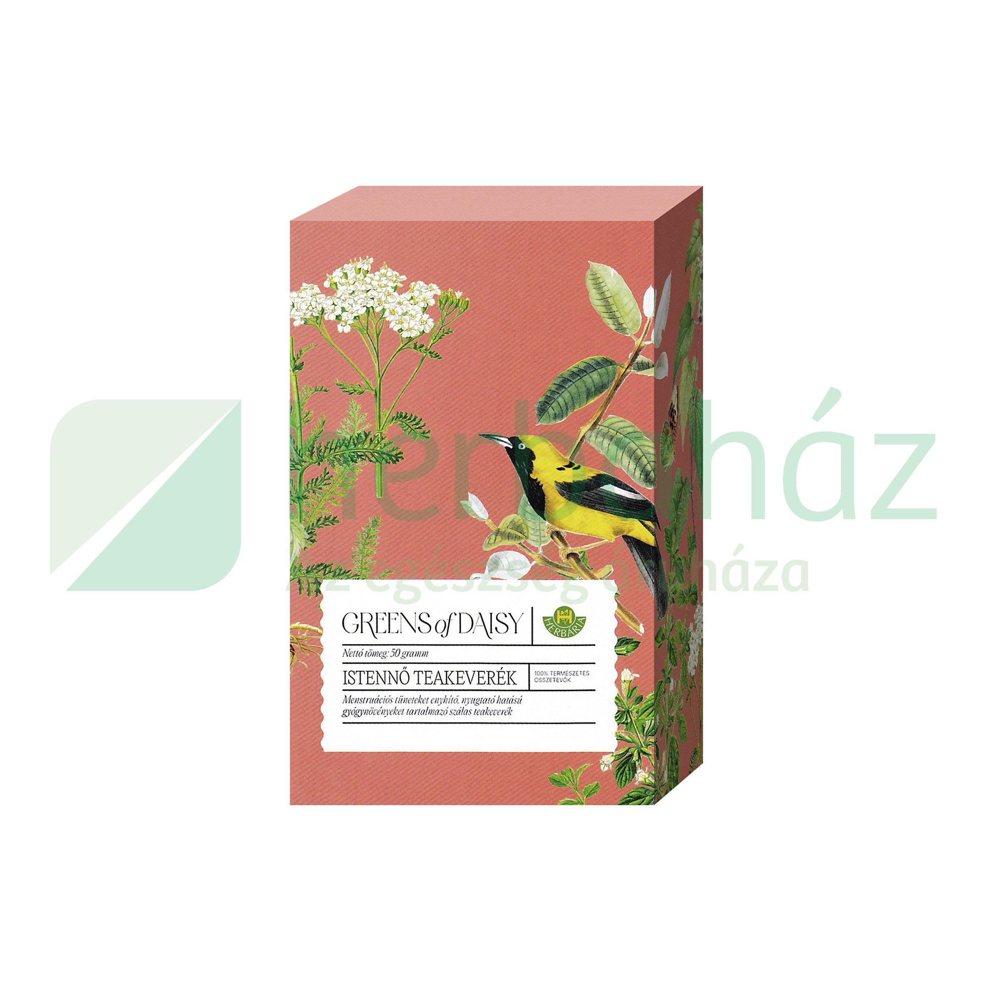 HERBÁRIA GREENS OF DAISY ISTENNŐ TEAKEVERÉK SZÁLAS 50G