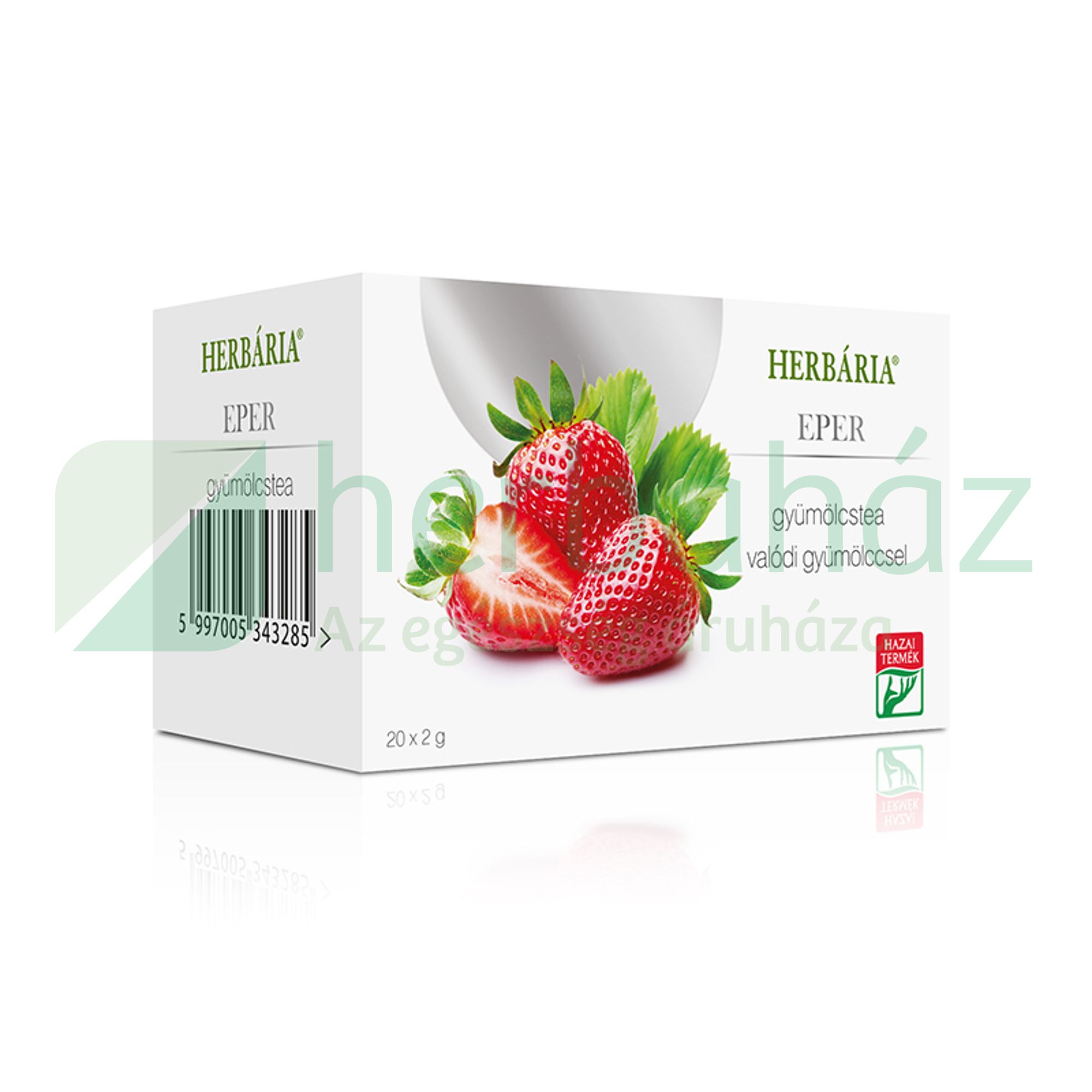 HERBÁRIA GYÜMÖLCSTEA EPER ÍZŰ FILTERES 40G