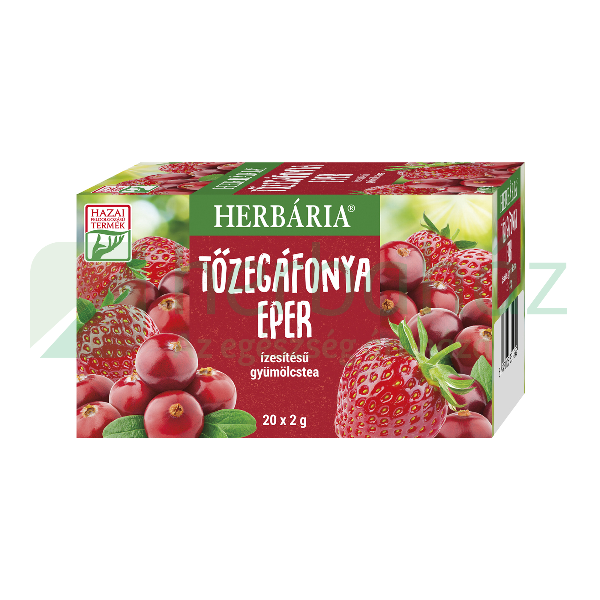 HERBÁRIA GYÜMÖLCSTEA TŐZEGÁFONYA EPER ÍZESÍTÉSŰ FILTERES 20DB