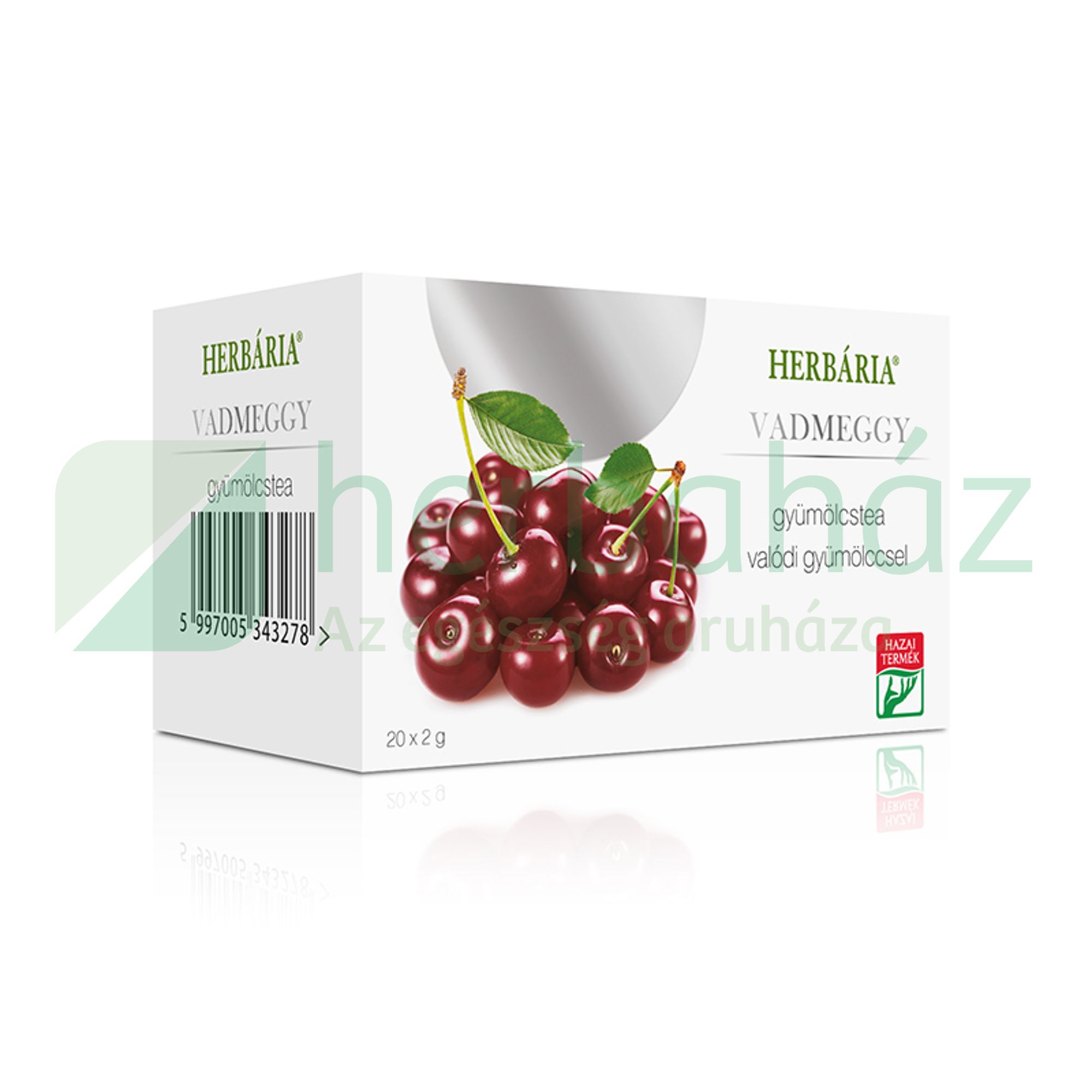 HERBÁRIA GYÜMÖLCSTEA VADMEGGY ÍZŰ FILTERES 40G