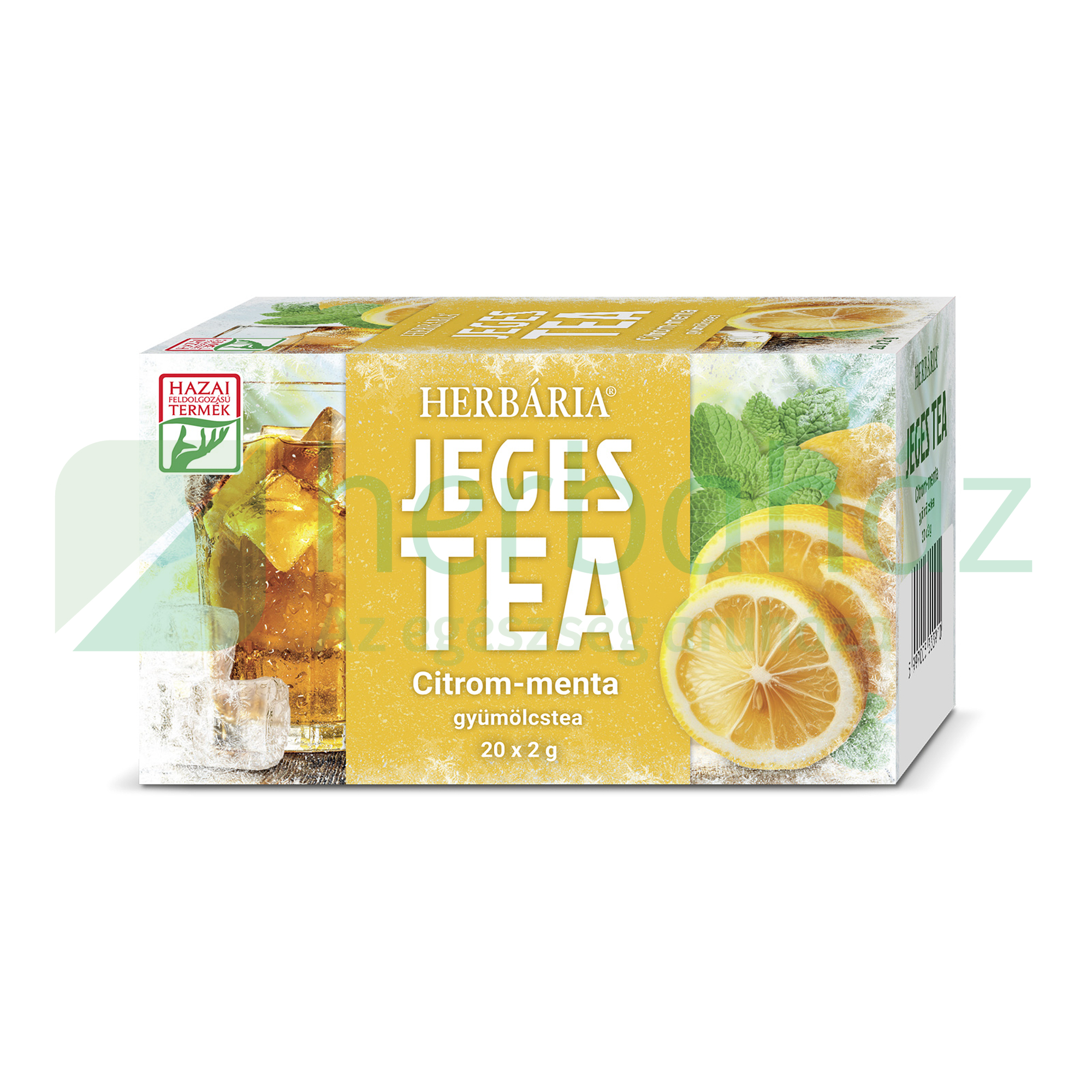 HERBÁRIA JEGES TEA CITROM-MENTA GYÜMÖLCSTEA FILTERES 20DB