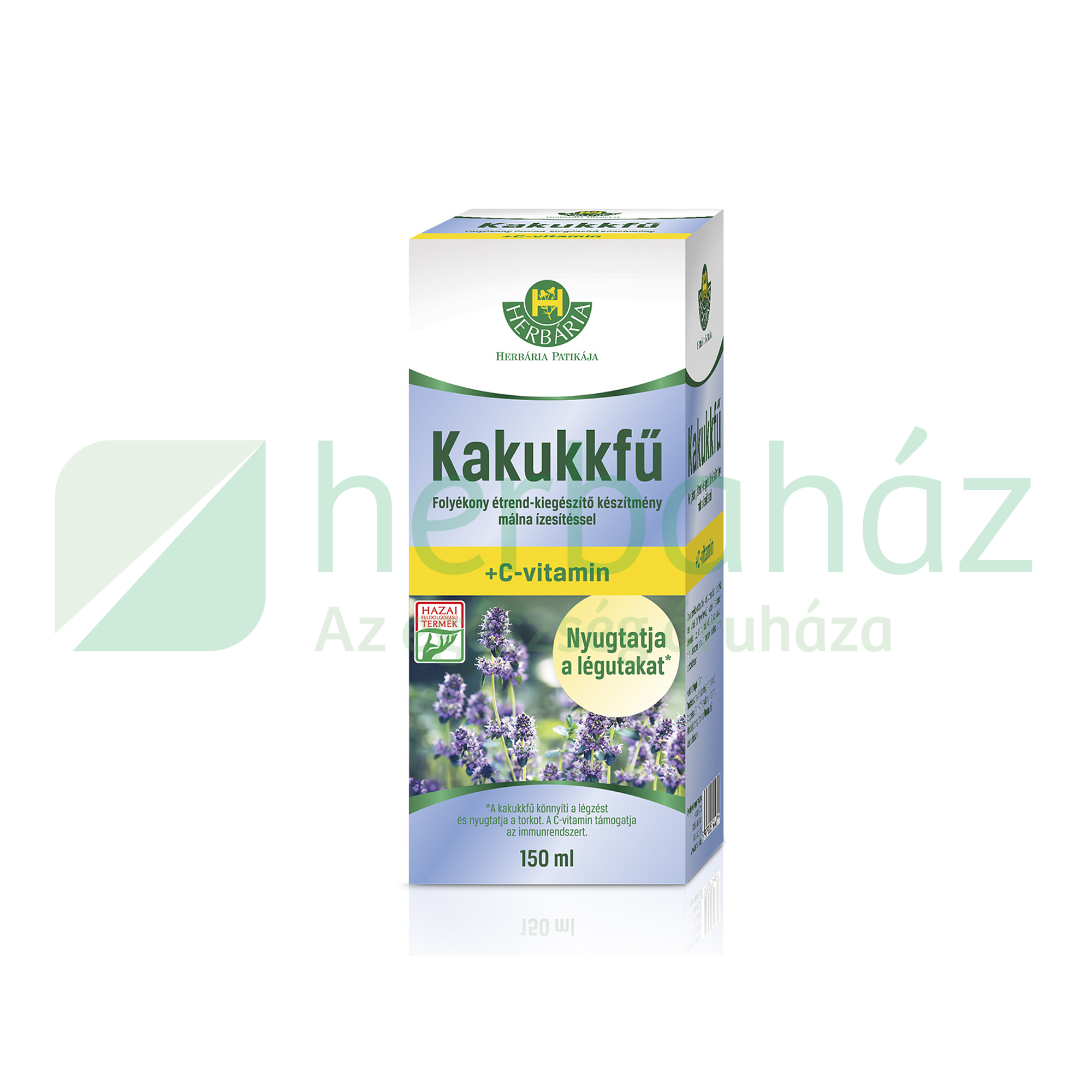 HERBÁRIA KAKUKKFŰ SZIRUP 150ML