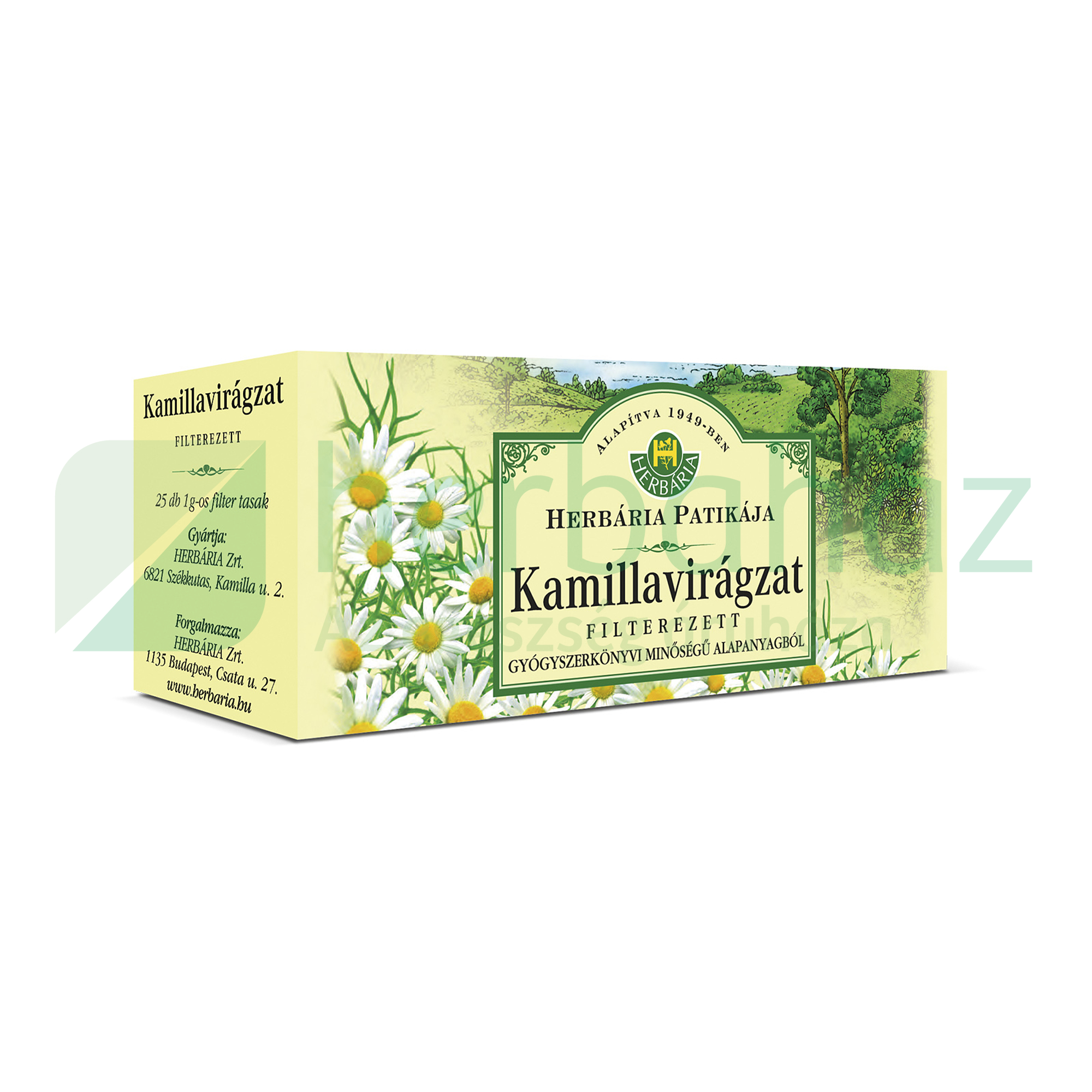 HERBÁRIA KAMILLAVIRÁGZAT FILTERES 25DB