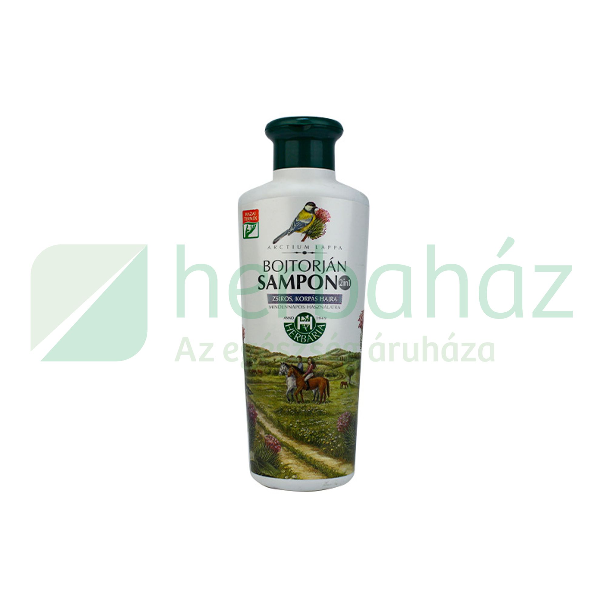 HERBÁRIA SAMPON BOJTORJÁN 2IN1 ZSÍROS KORPÁS HAJRA 250ML