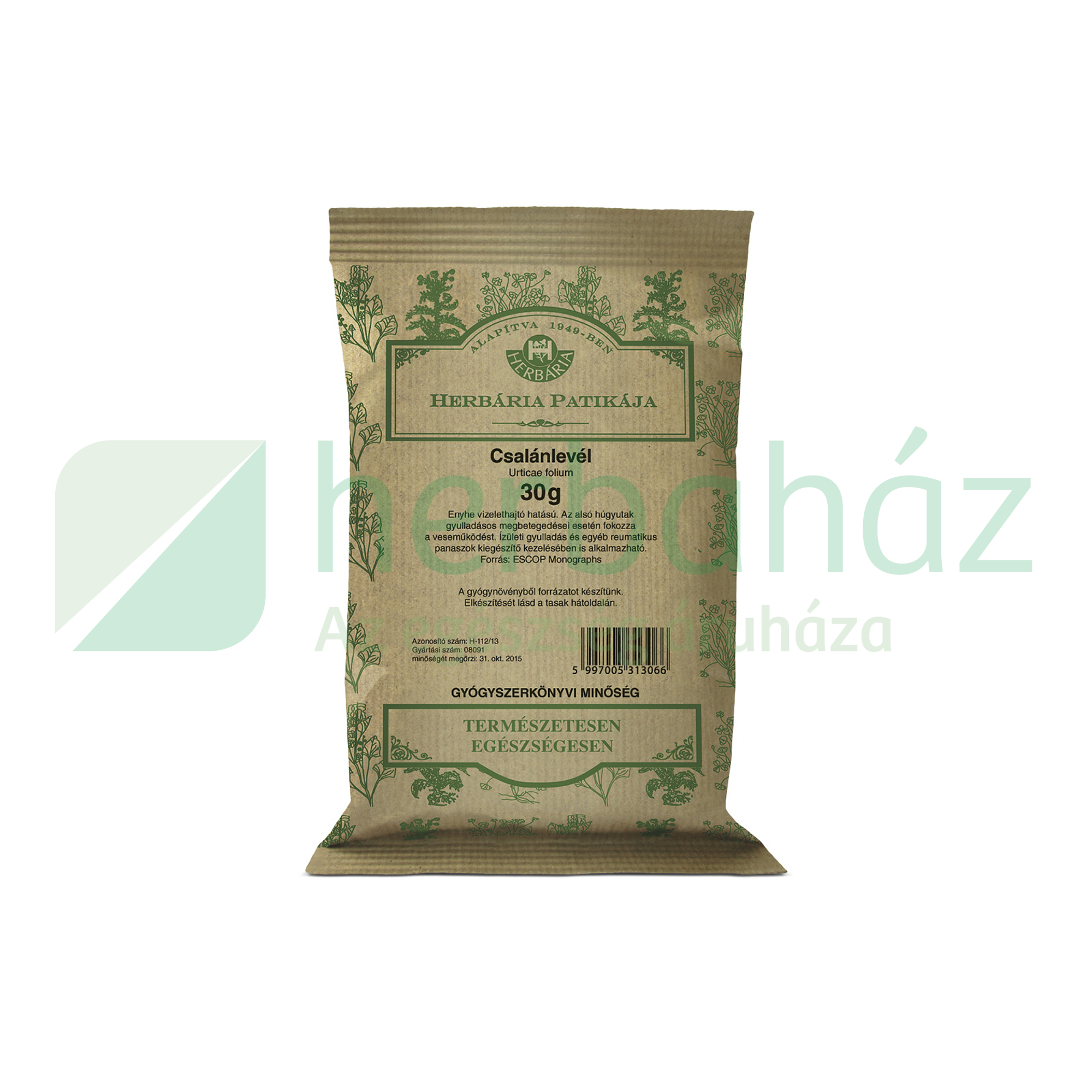 HERBÁRIA TEA CSALÁNLEVÉL SZÁLAS 30G