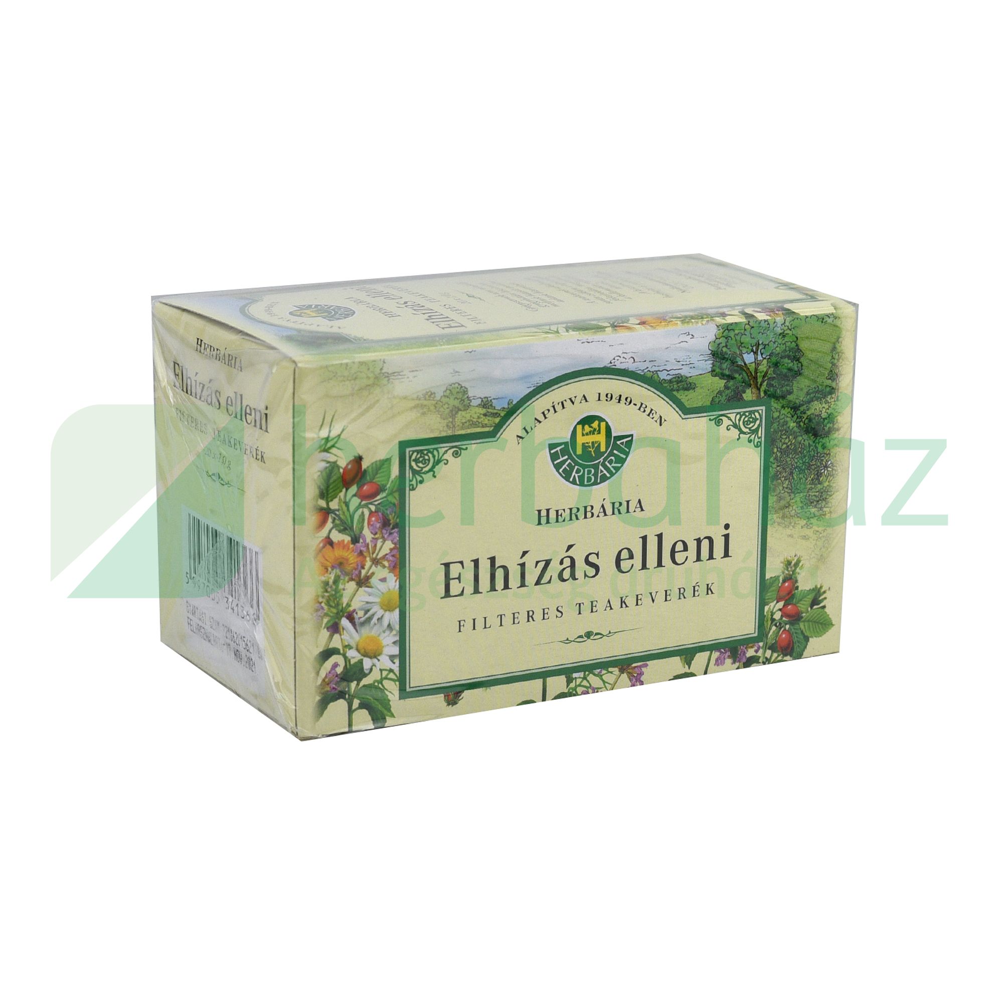 HERBÁRIA TEA ELHÍZÁS ELLENI FILTERES 20DB