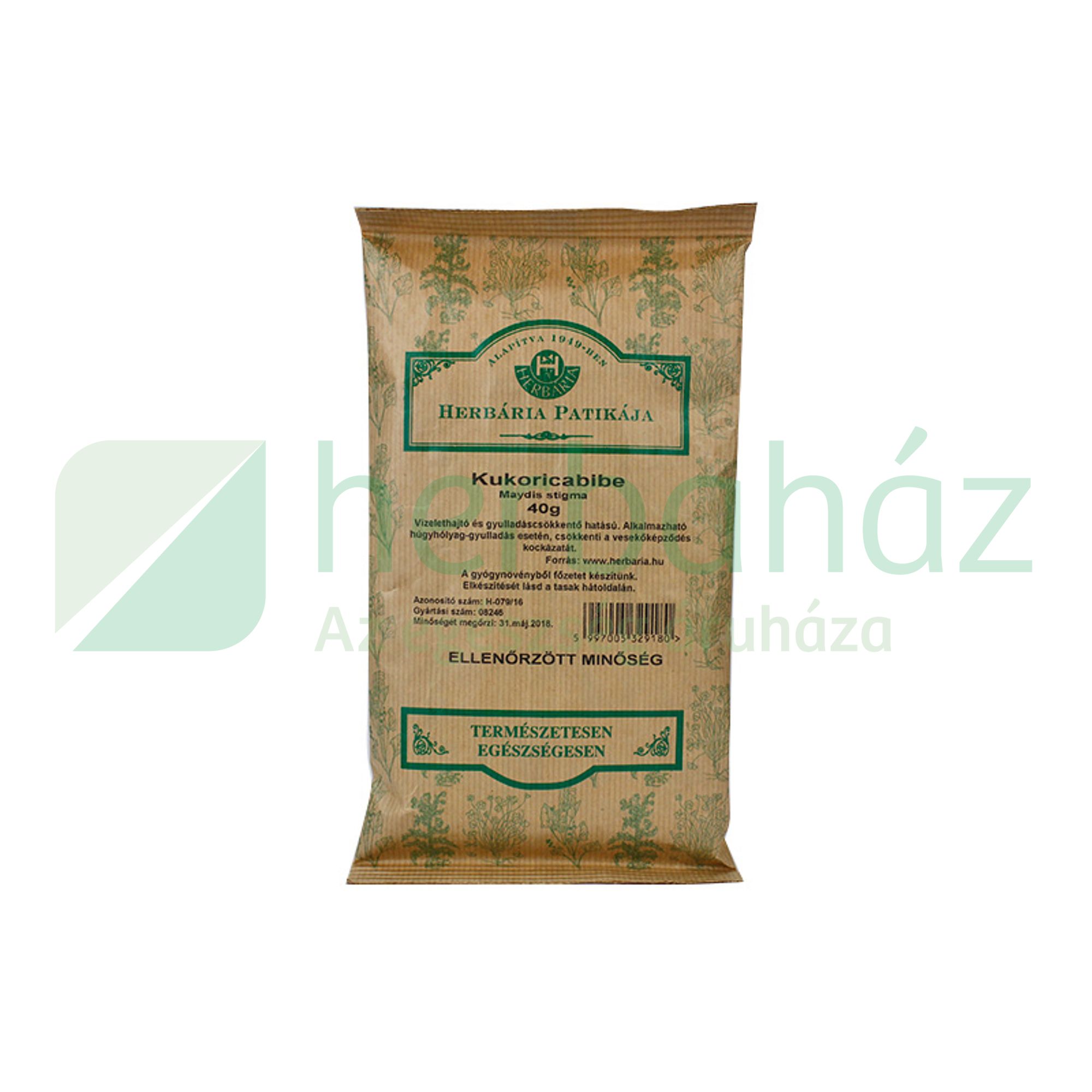 HERBÁRIA TEA KUKORICABIBE SZÁLAS 40G