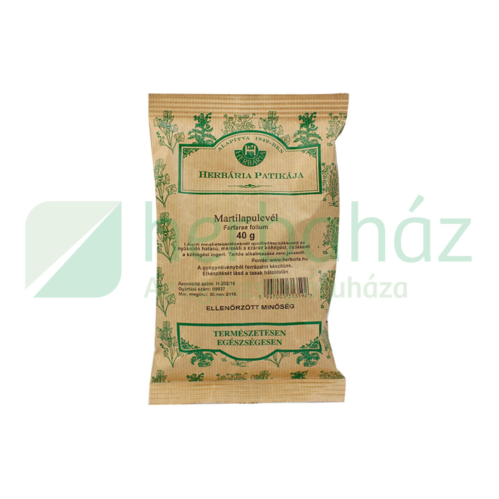 HERBÁRIA TEA MARTILAPULEVÉL SZÁLAS /* 40G