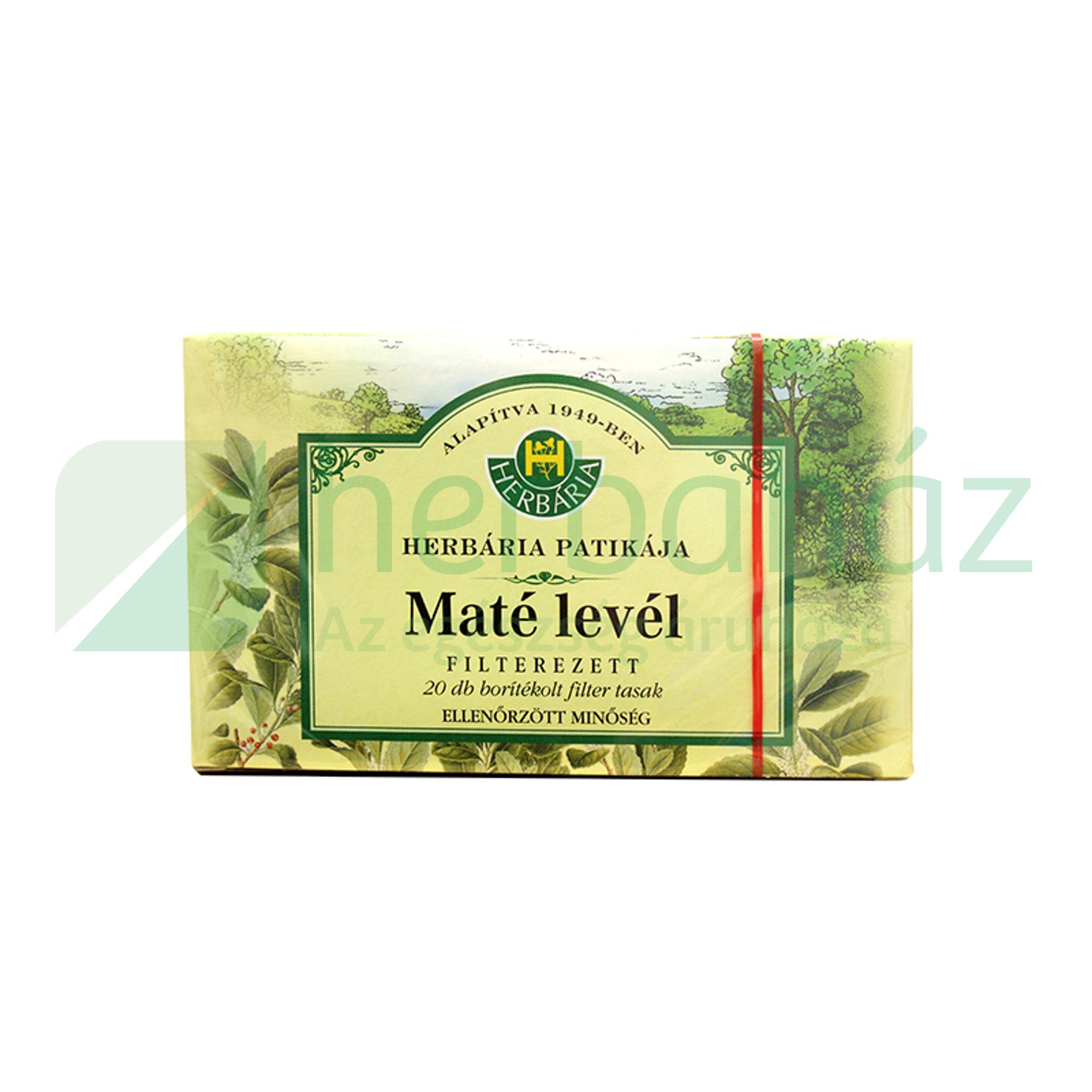 HERBÁRIA TEA MATE FILTERES 20DB