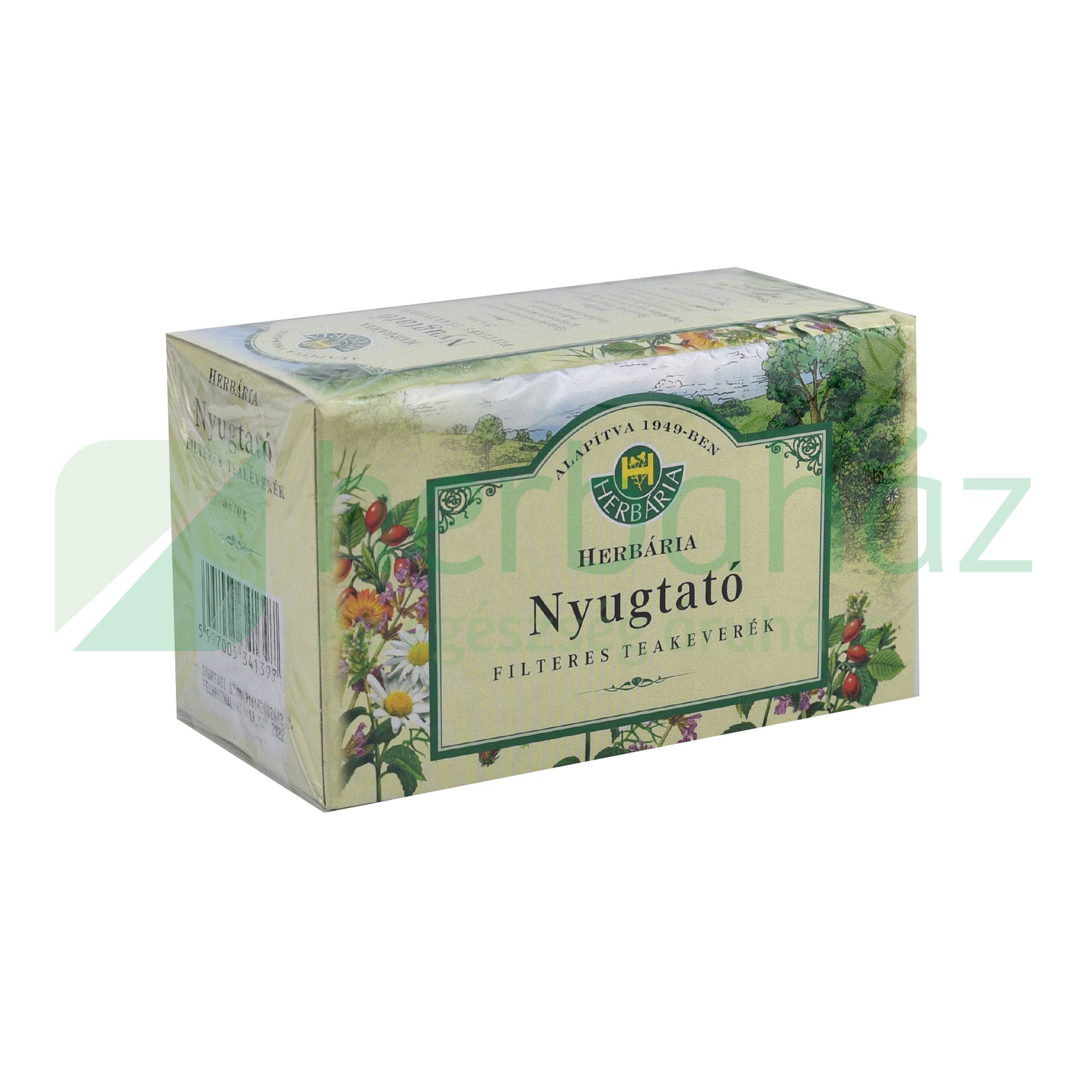 HERBÁRIA TEA NYUGTATÓ FILTERES 20DB