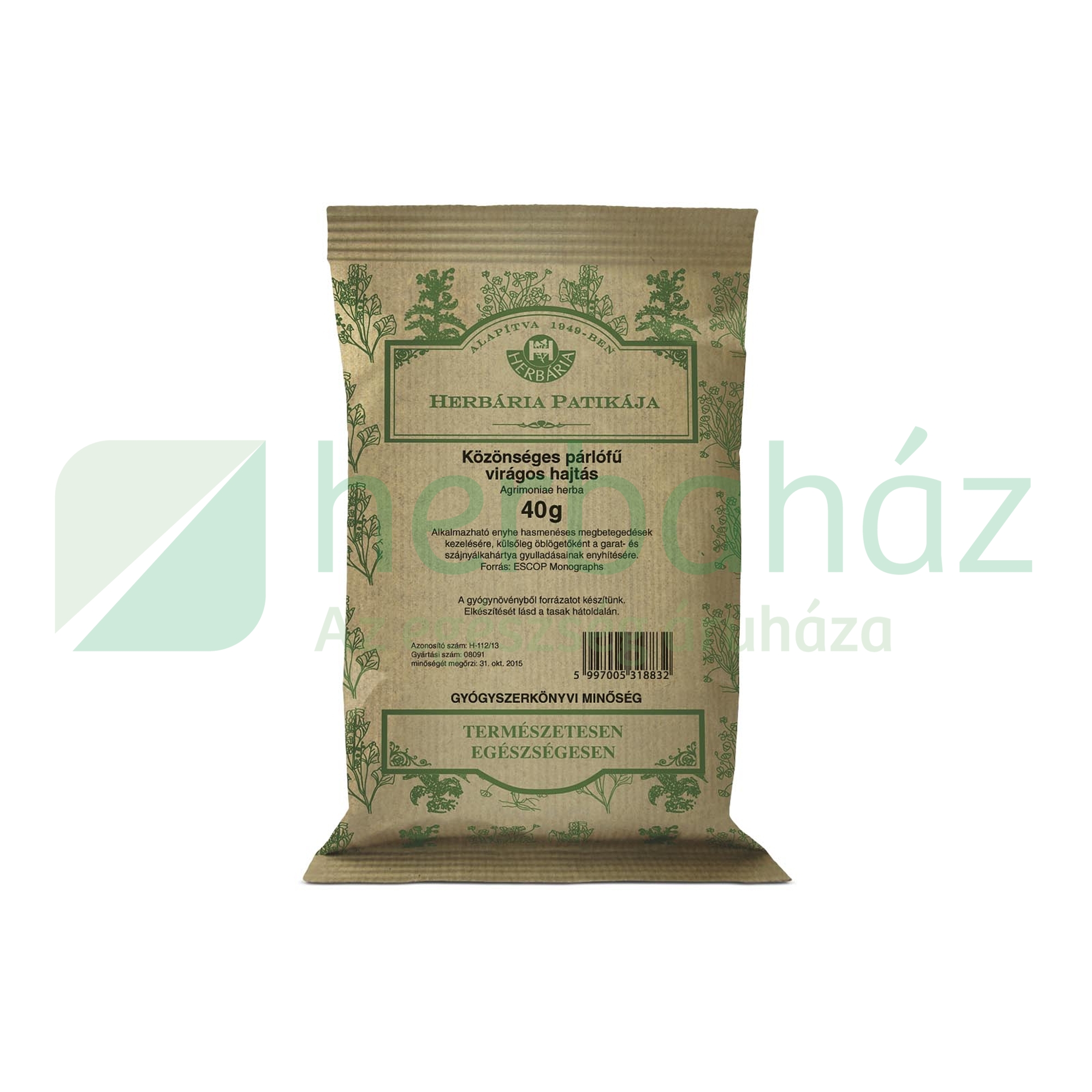 HERBÁRIA TEA PÁRLÓFŰ SZÁLAS 40G