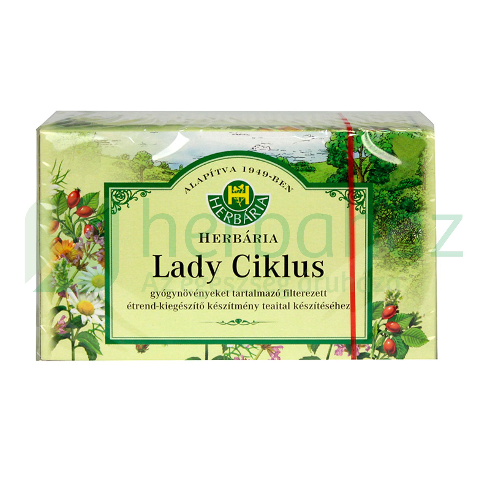 HERBÁRIA TEAKEVERÉK LADY CIKLUS FILTERES 20DB