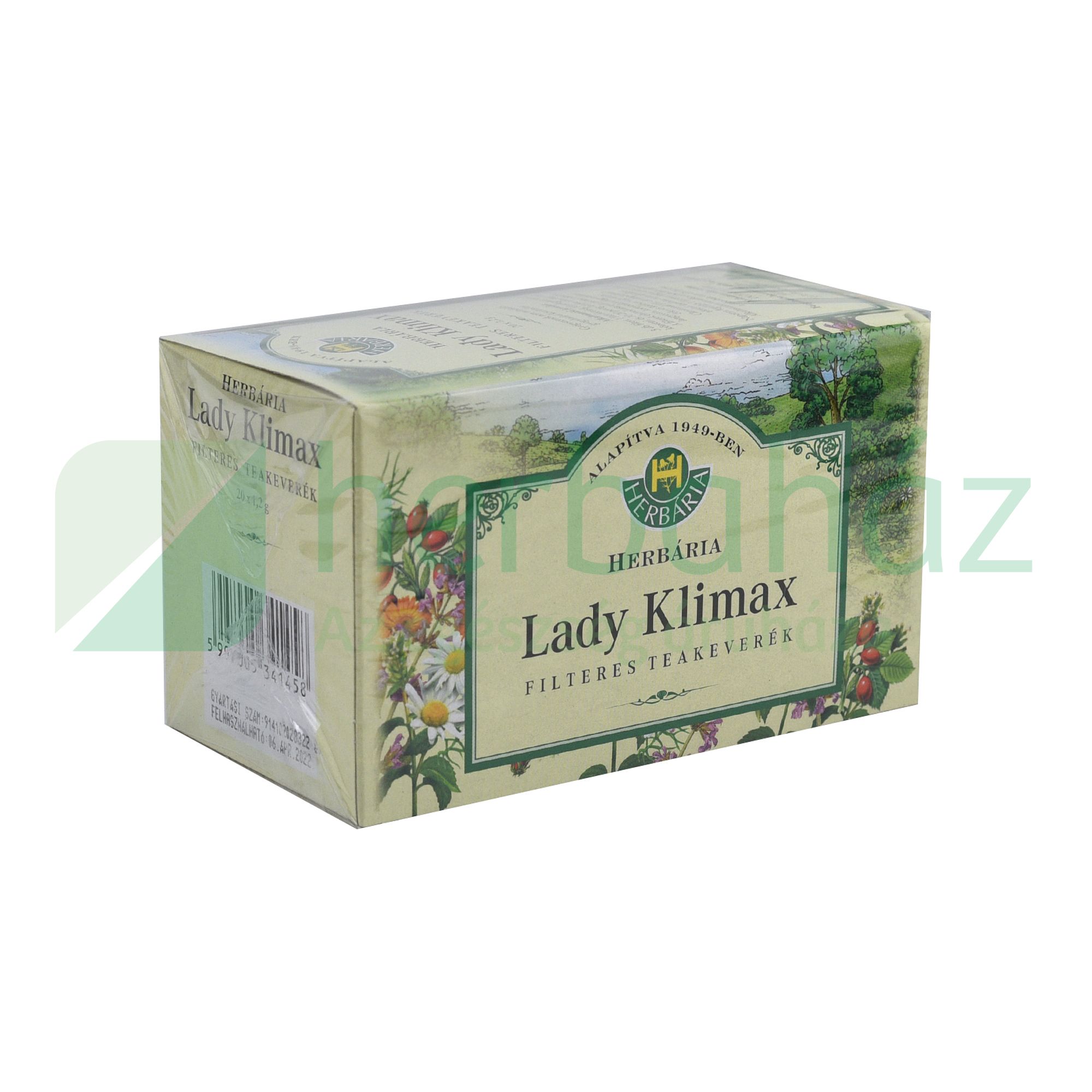 HERBÁRIA TEAKEVERÉK LADY KLIMAX FILTERES 20DB