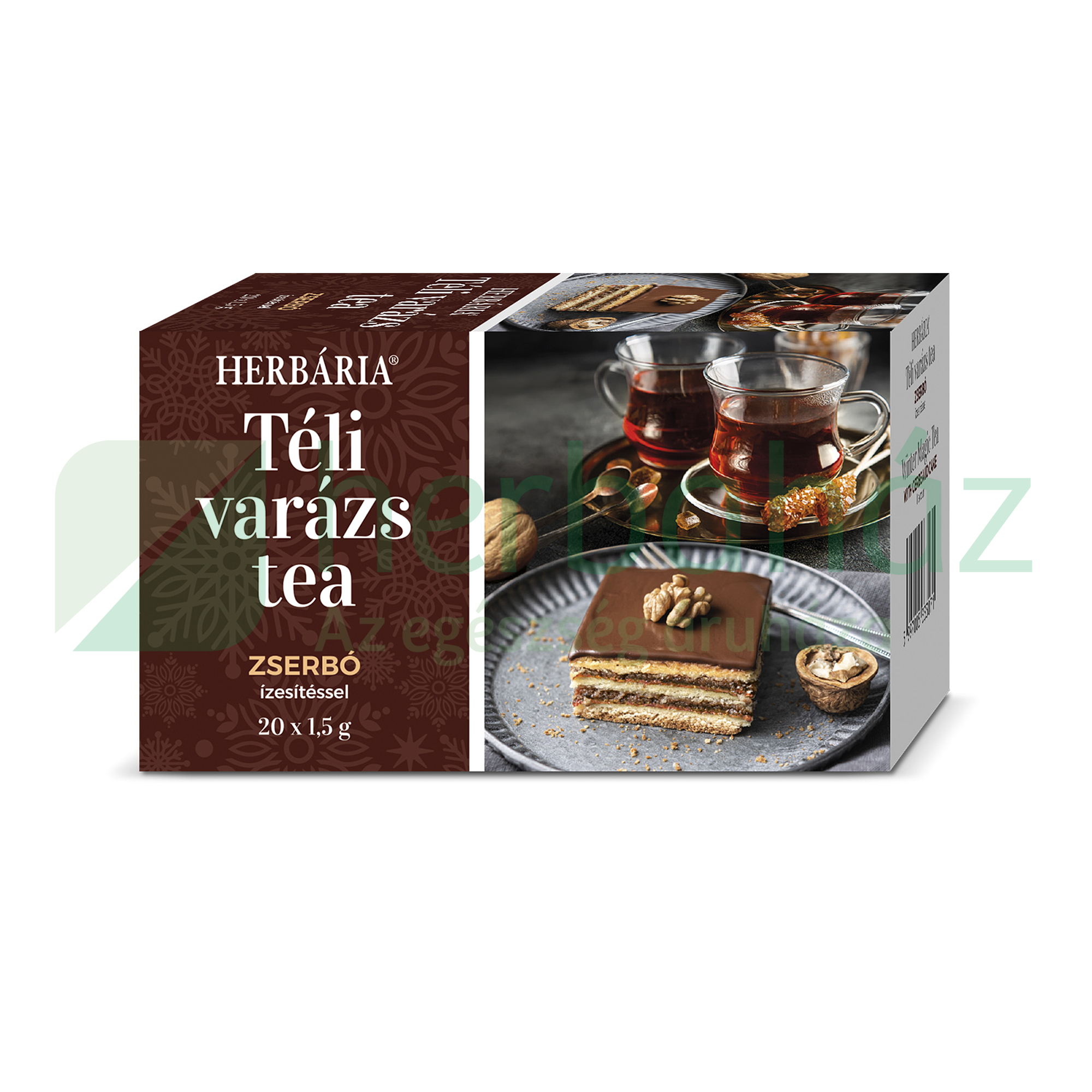 HERBÁRIA TÉLI VARÁZS TEA - ZSERBÓ ÍZŰ 20DB