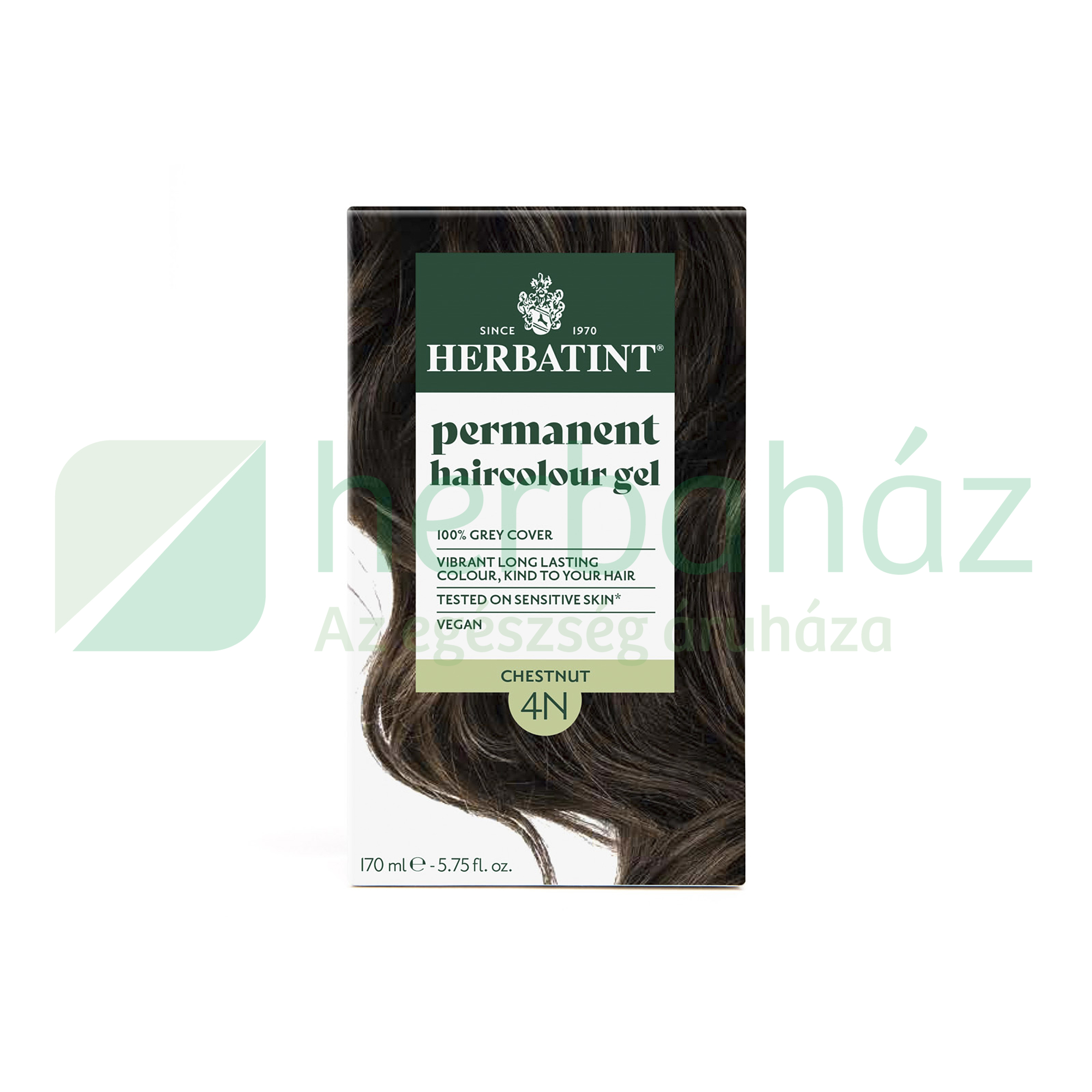 HERBATINT TERMÉSZETES TARTÓS HAJFESTÉK 4N (GESZTENYE) 170ML