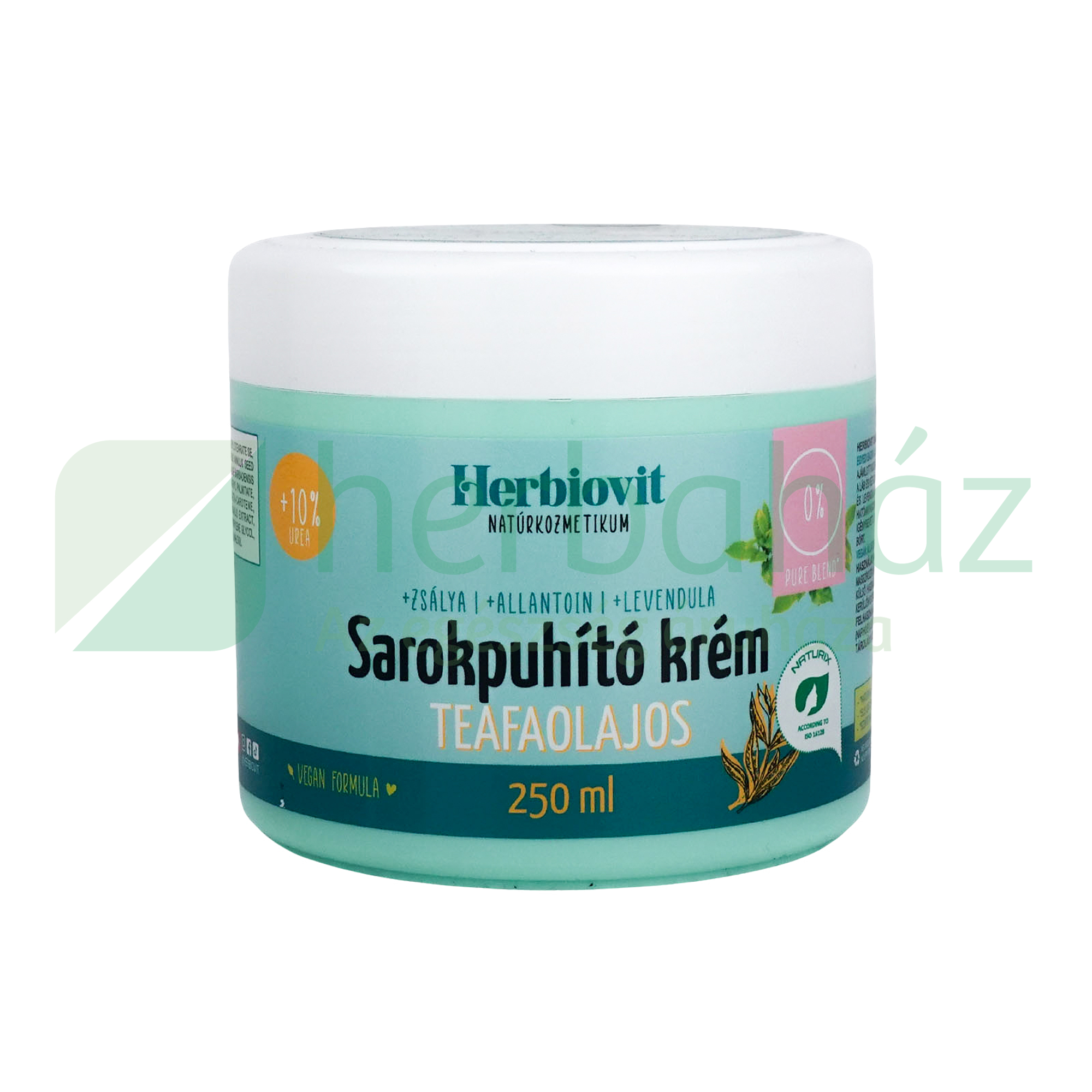 HERBIOVIT SAROKPUHÍTÓ KRÉM TEAFAOLAJOS 250ML