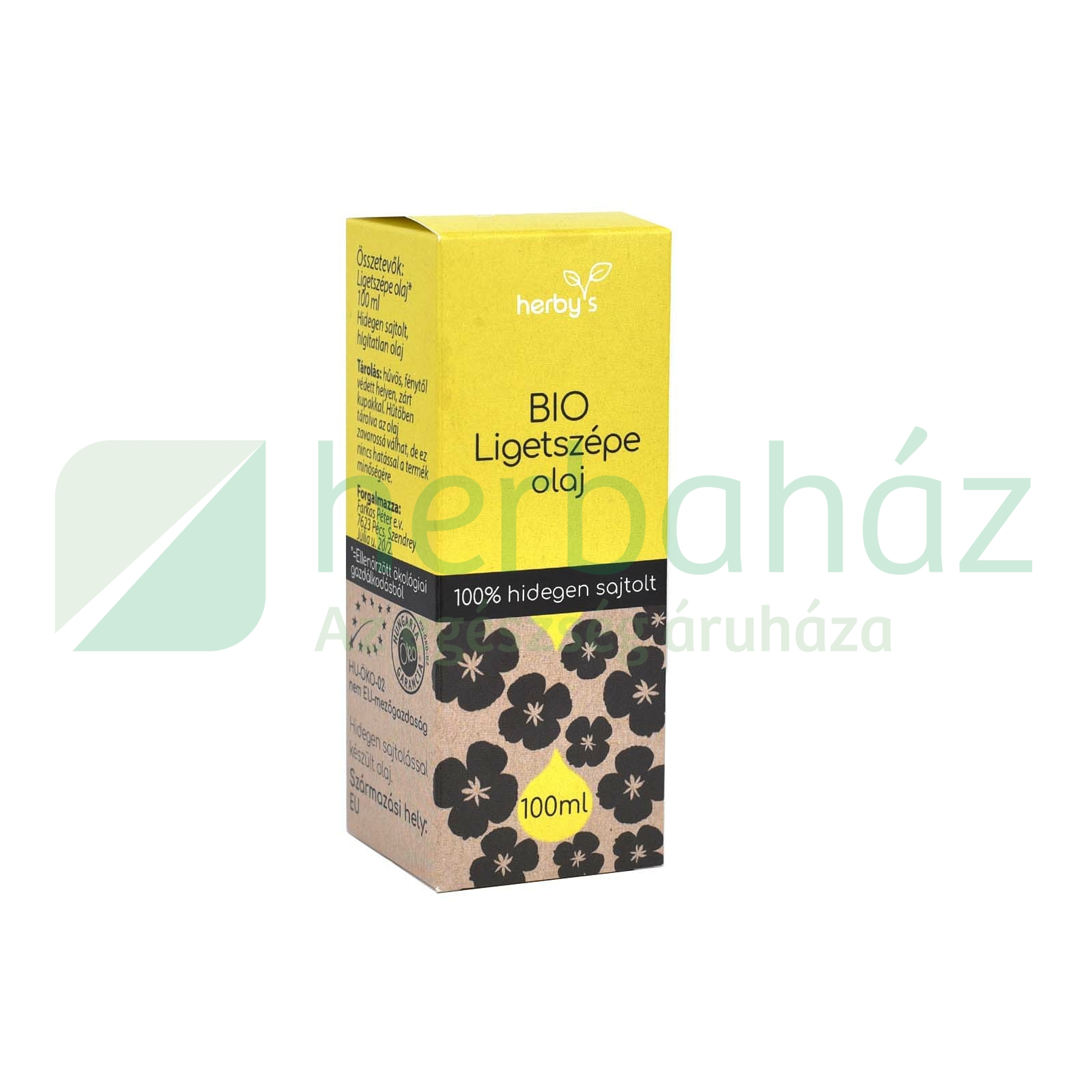 HERBYS BIO LIGETSZÉPE OLAJ 100ML