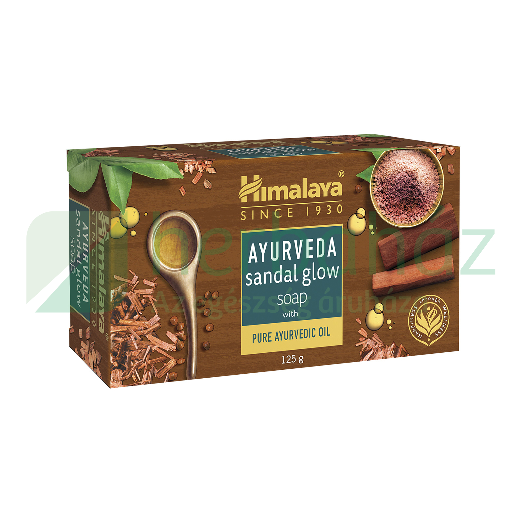 HIMALAYA AJURVÉDIKUS SZAPPAN SZANTÁLFAOLAJJAL 125G