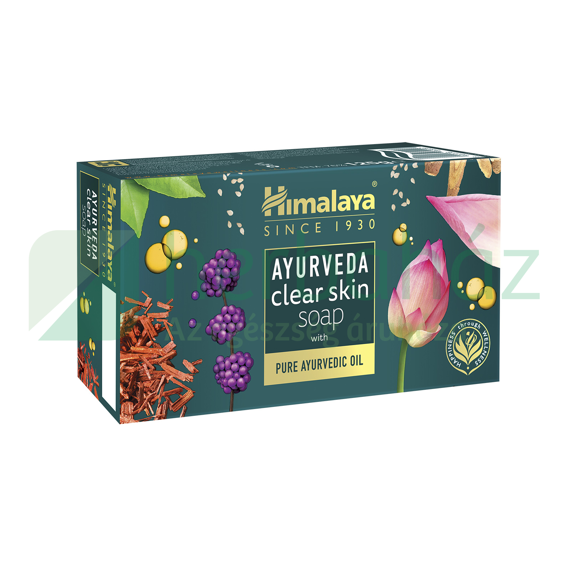 HIMALAYA AJURVÉDIKUS SZAPPAN TISZTA OLAJJAL 125G