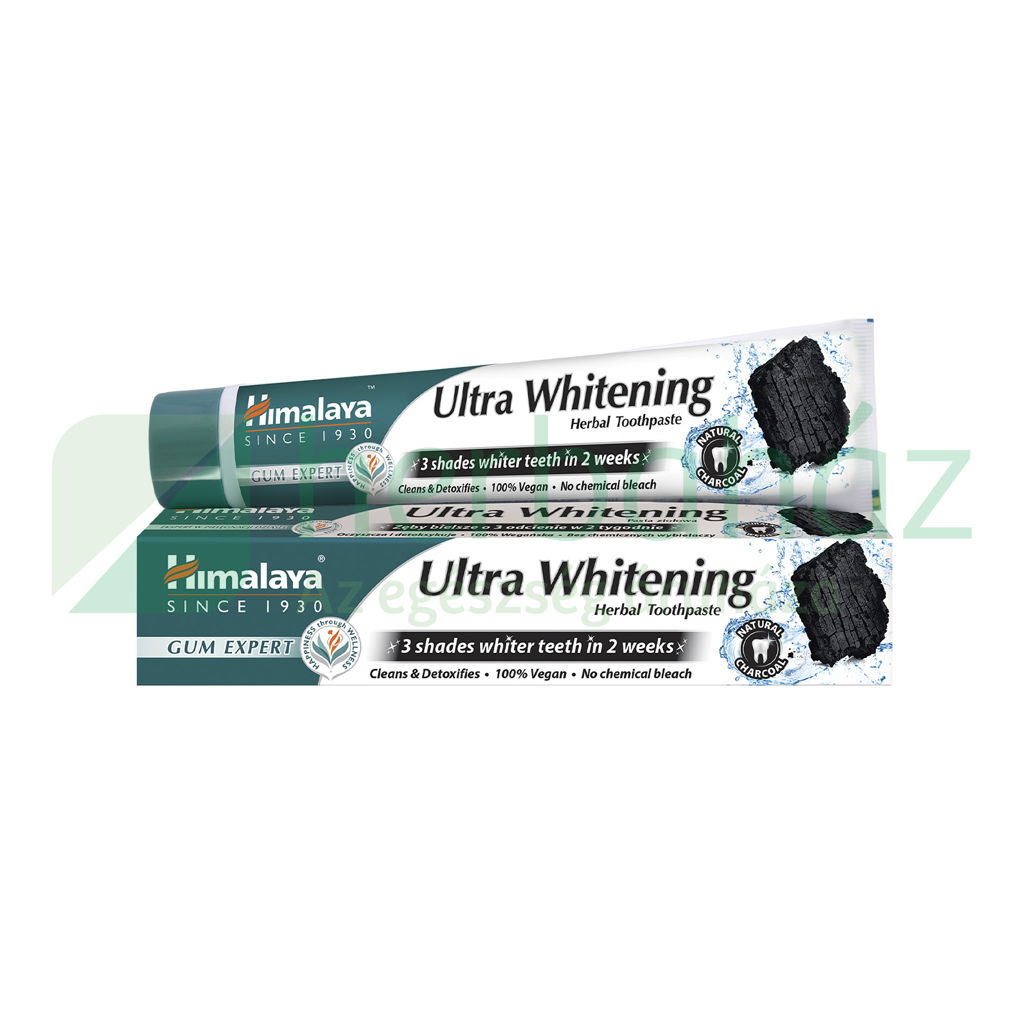 HIMALAYA FOGKRÉM ULTRA WHITENING FASZENES FOGFEHÉRÍTŐ GYÓGYNÖVÉNYES 75ML