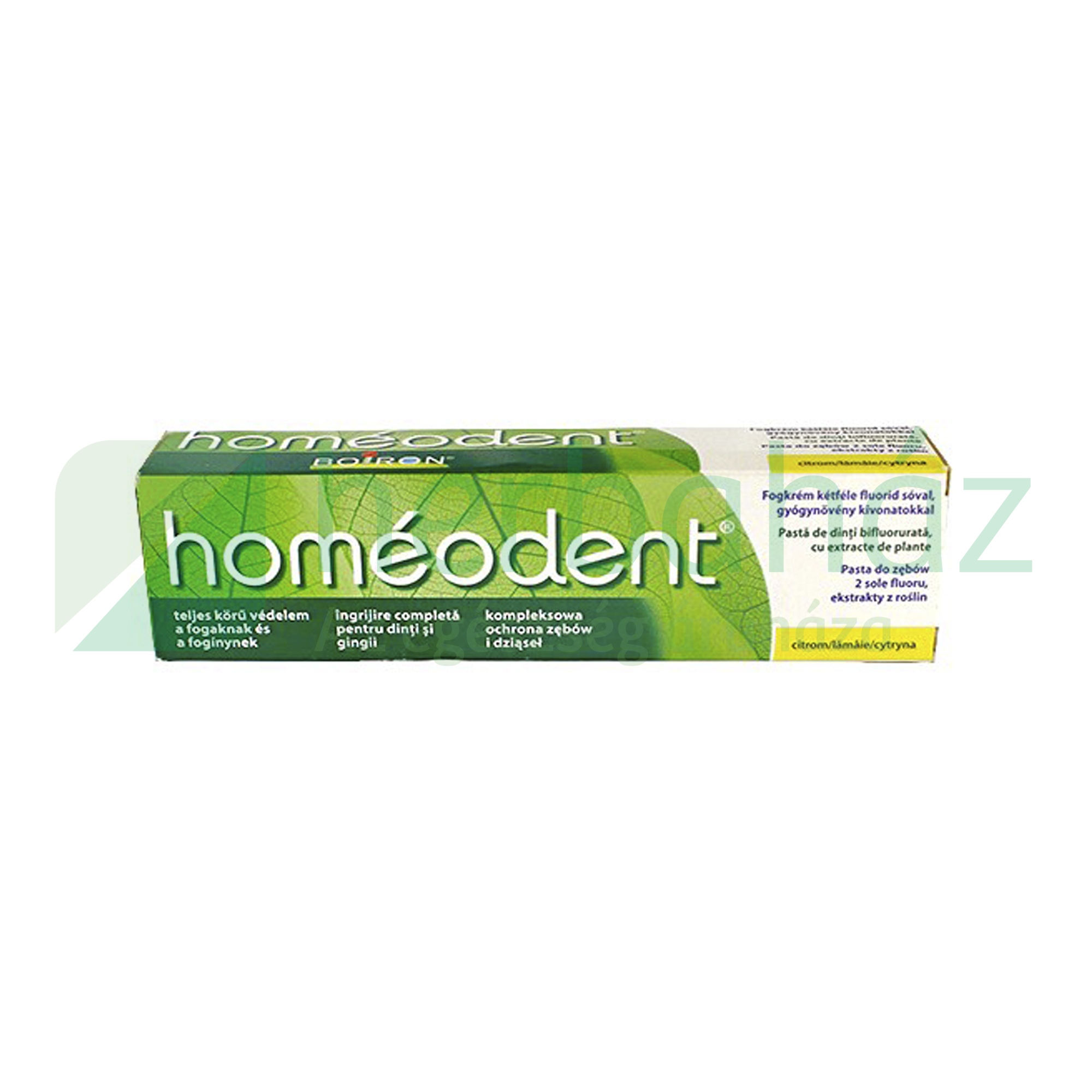 HOMEODENT 2 FOGKRÉM CITROM ÍZŰ 75ML