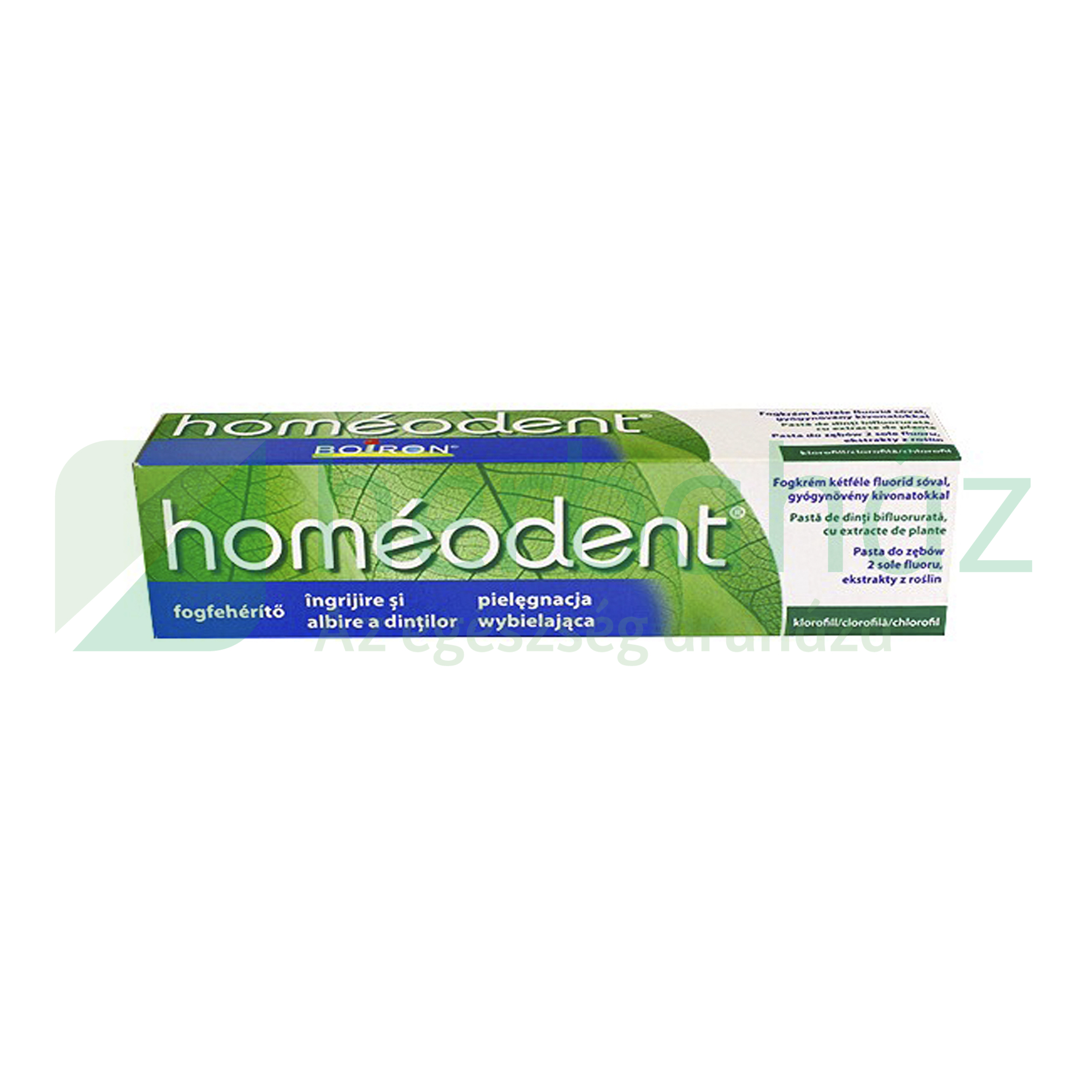 HOMEODENT 2 FOGKRÉM KLOROFILL FEHÉRÍTŐ 75ML