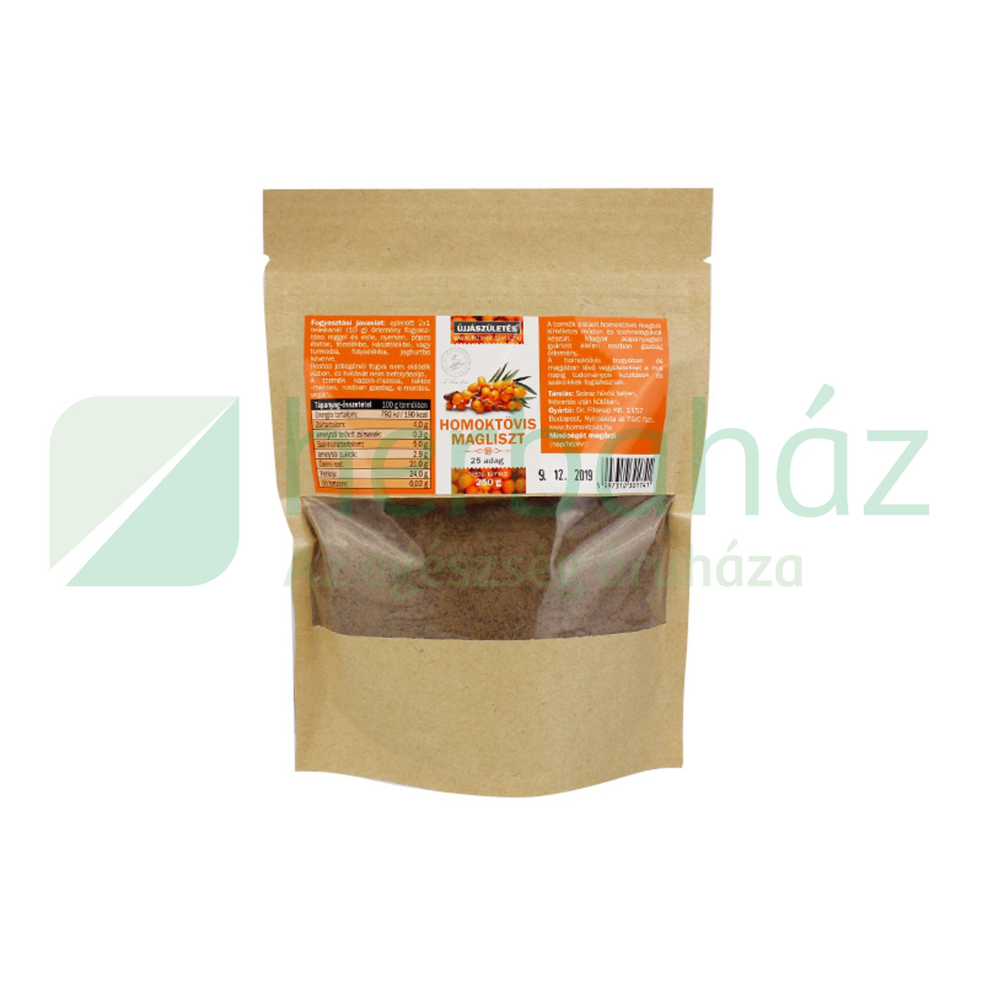 ÚJJÁSZÜLETÉS HOMOKTÖVIS MAGLISZT 250G