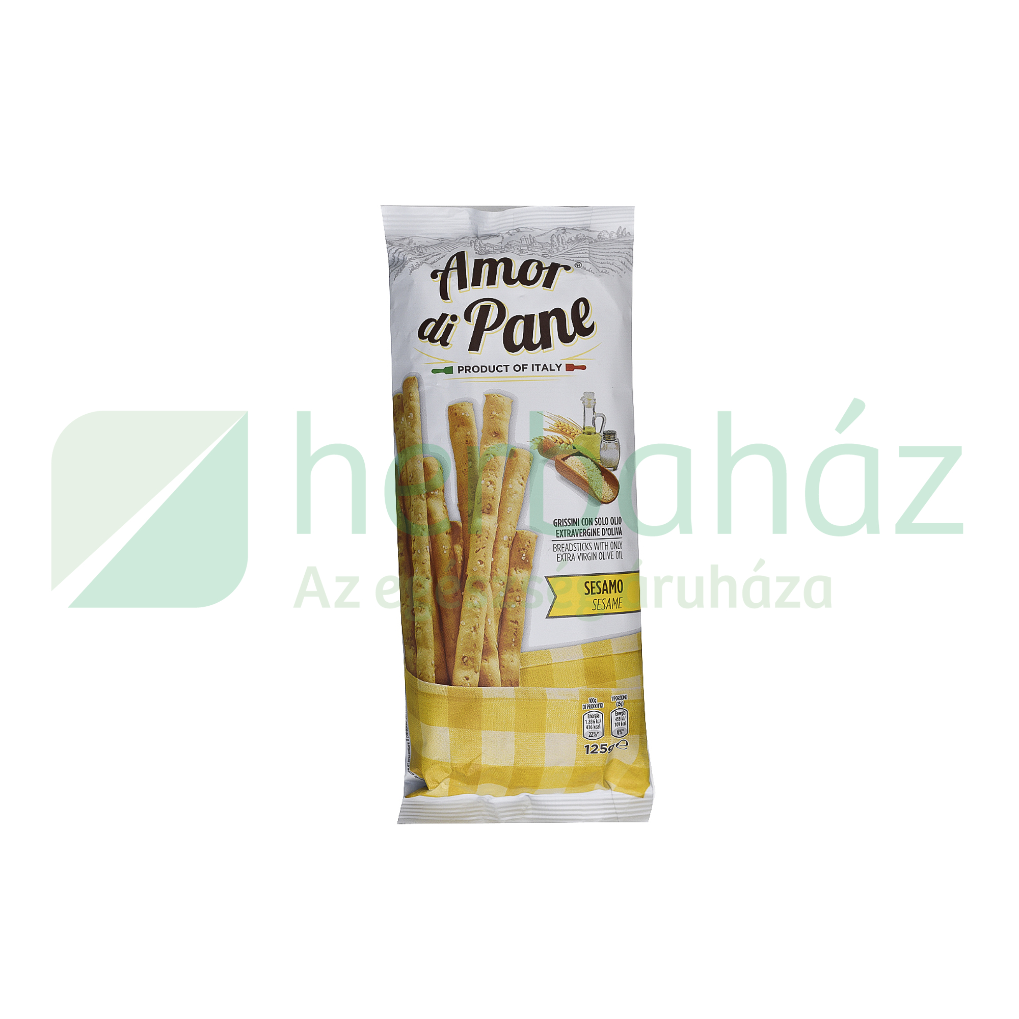 HOSTA AMOR DI PANE SZEZÁMMAGOS 125G